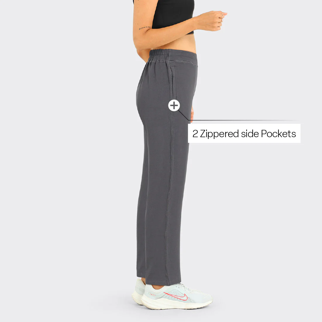 AM:PM Cotton Wide Legged Pants - Image 92