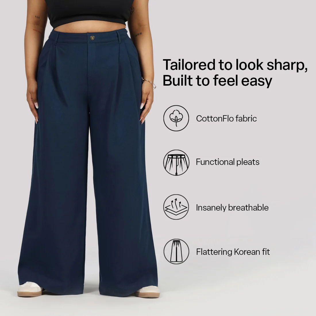 AM:PM Korean Cotton Pants - Image 47