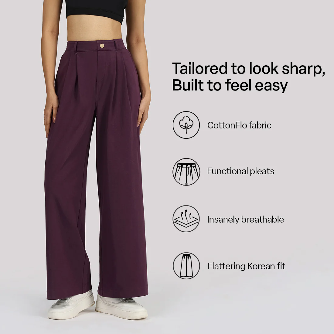 AM:PM Korean Cotton Pants - Image 66