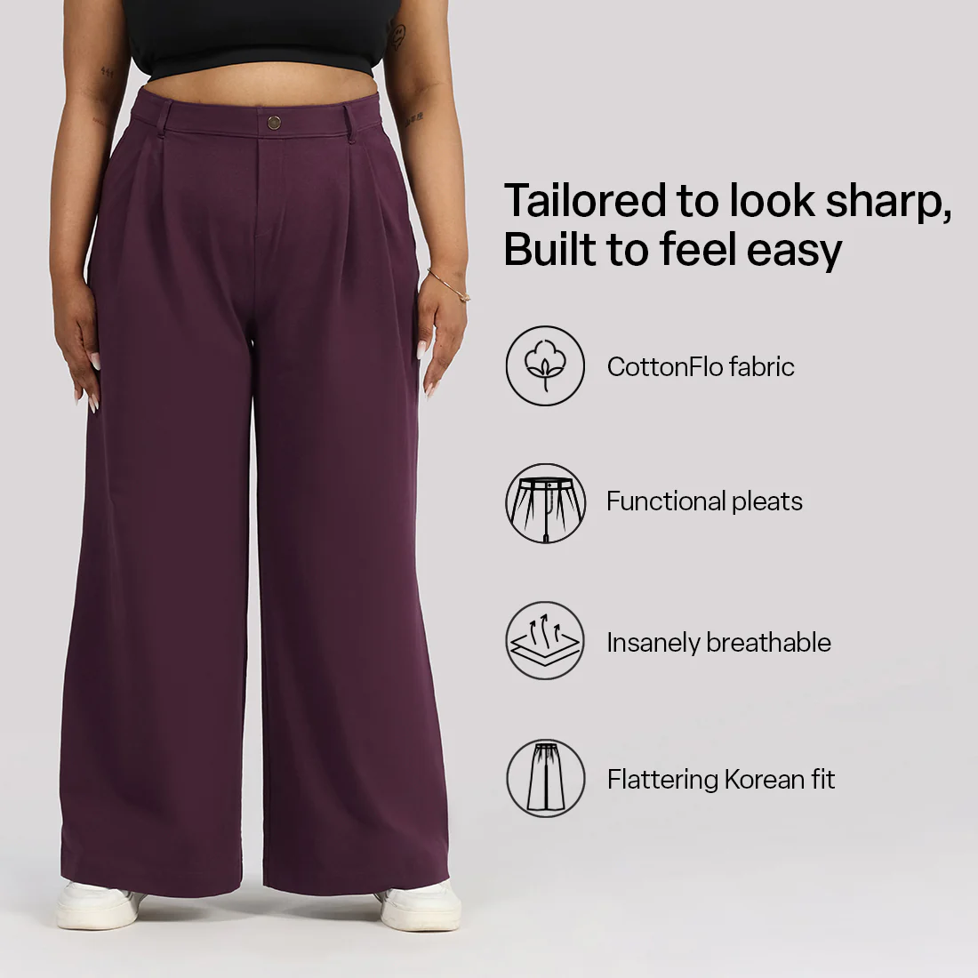 AM:PM Korean Cotton Pants - Image 75