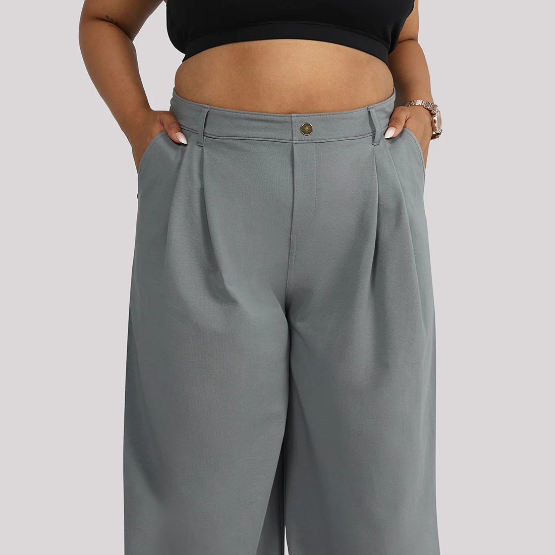 AM:PM Korean Cotton Pants - Image 82