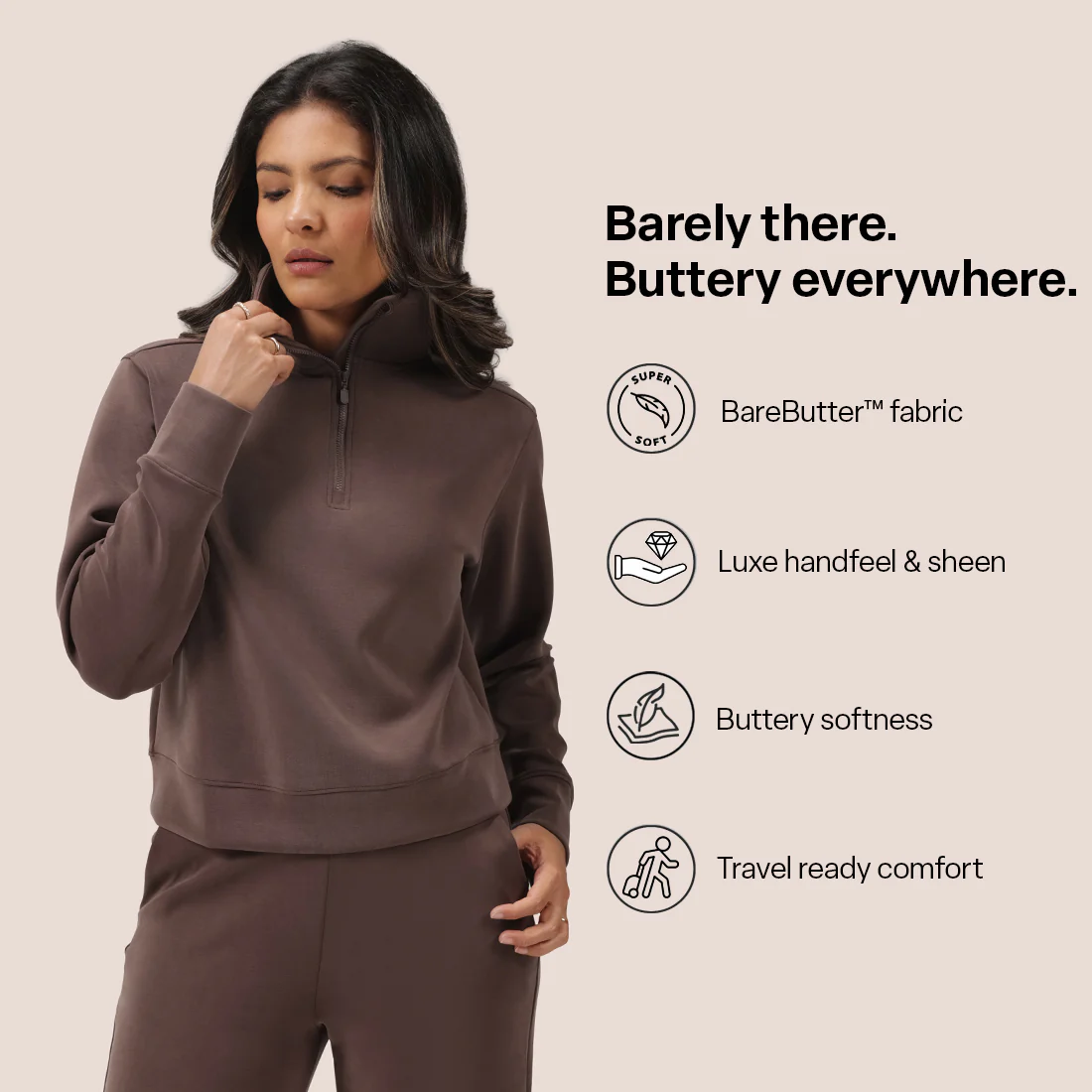BareButter™ Pullover With Zipper - Image 191