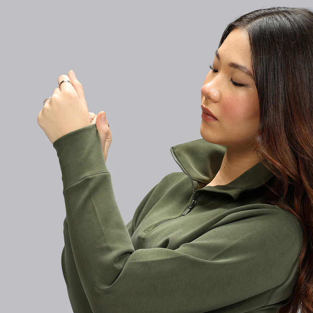 BareButter™ Pullover With Zipper - Image 32