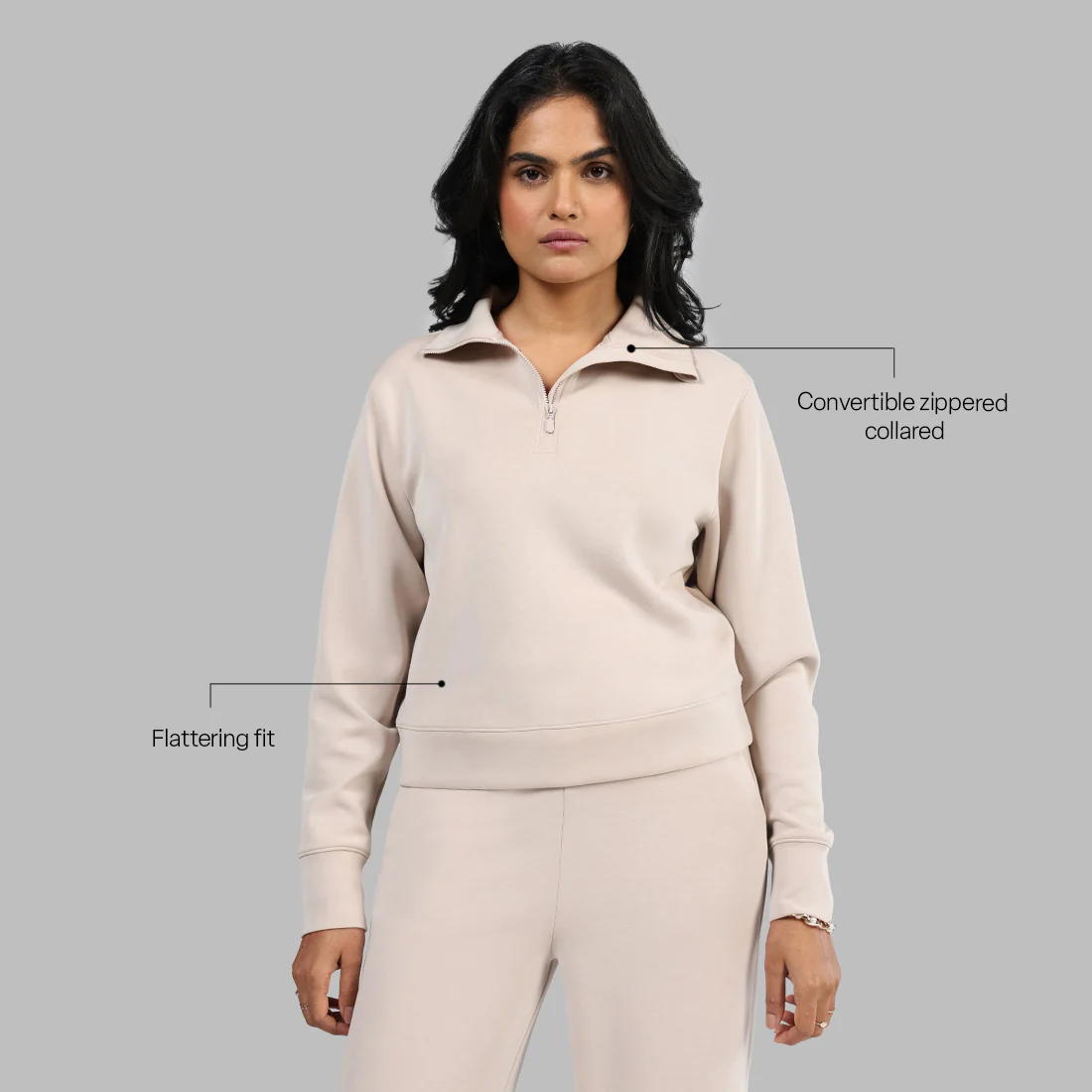 BareButter™ Pullover With Zipper - Image 92