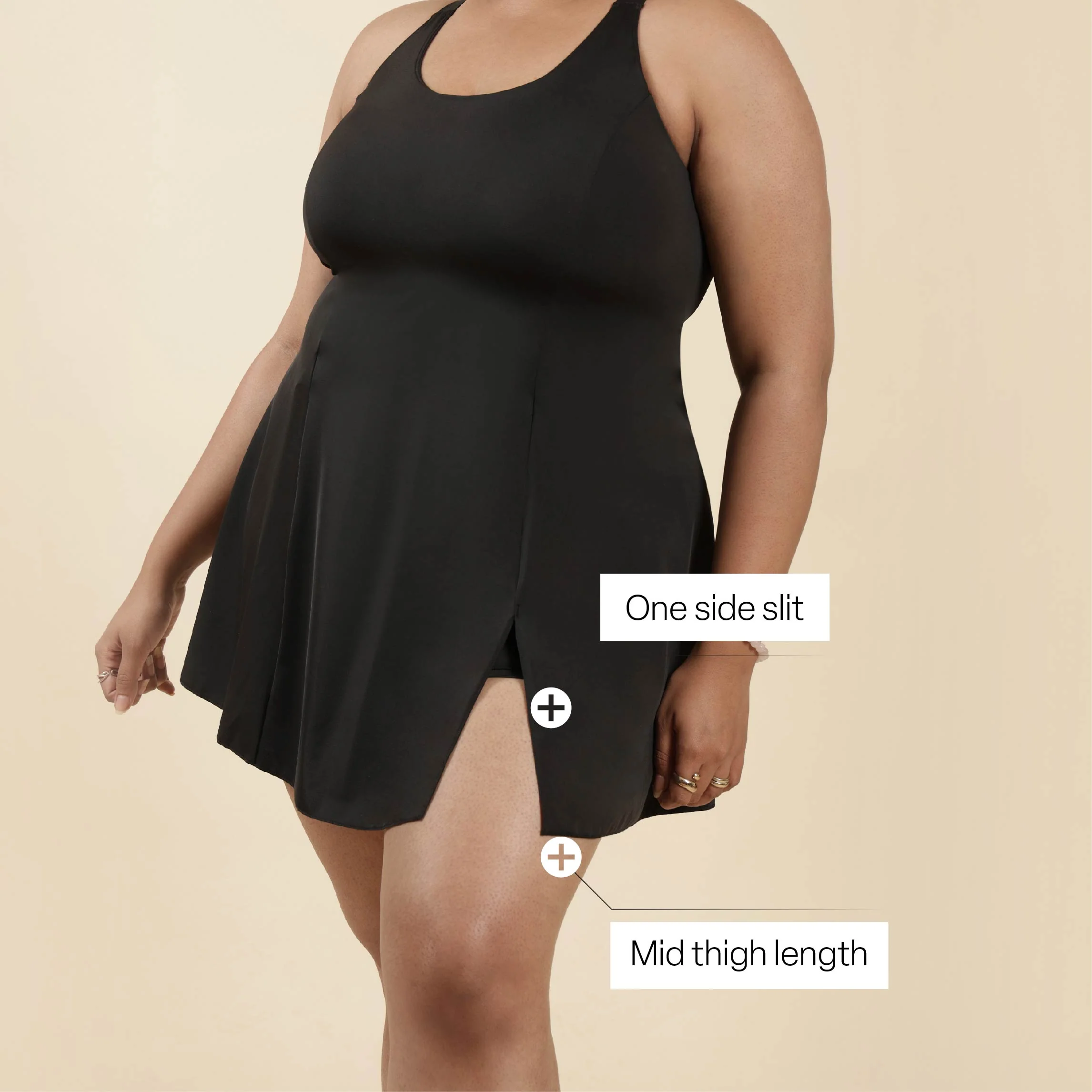 Bliss Swim Dress - Racerback - Image 12