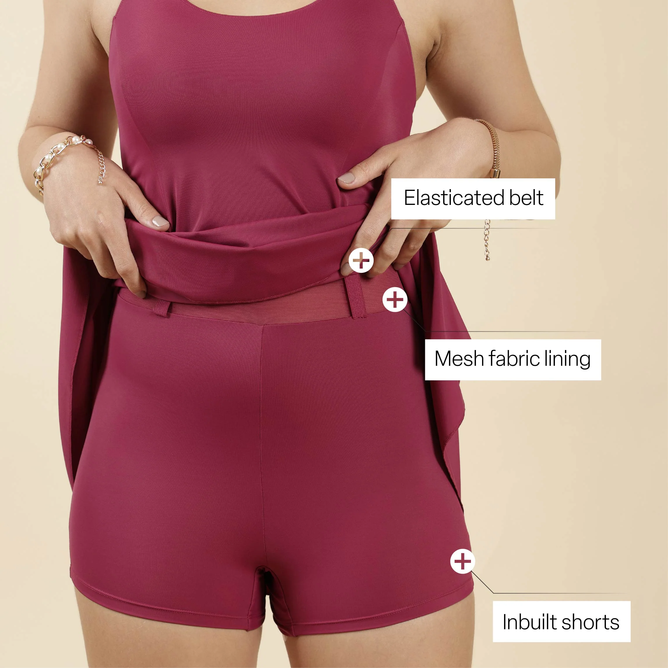 Bliss Swim Dress - Racerback - Image 26