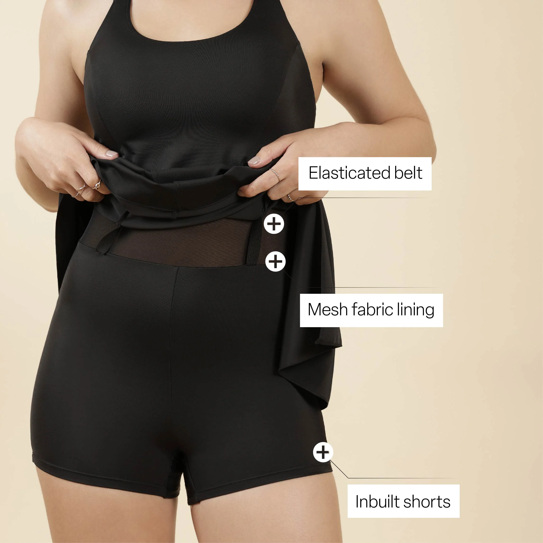 Bliss Swim Dress - Racerback - Image 3