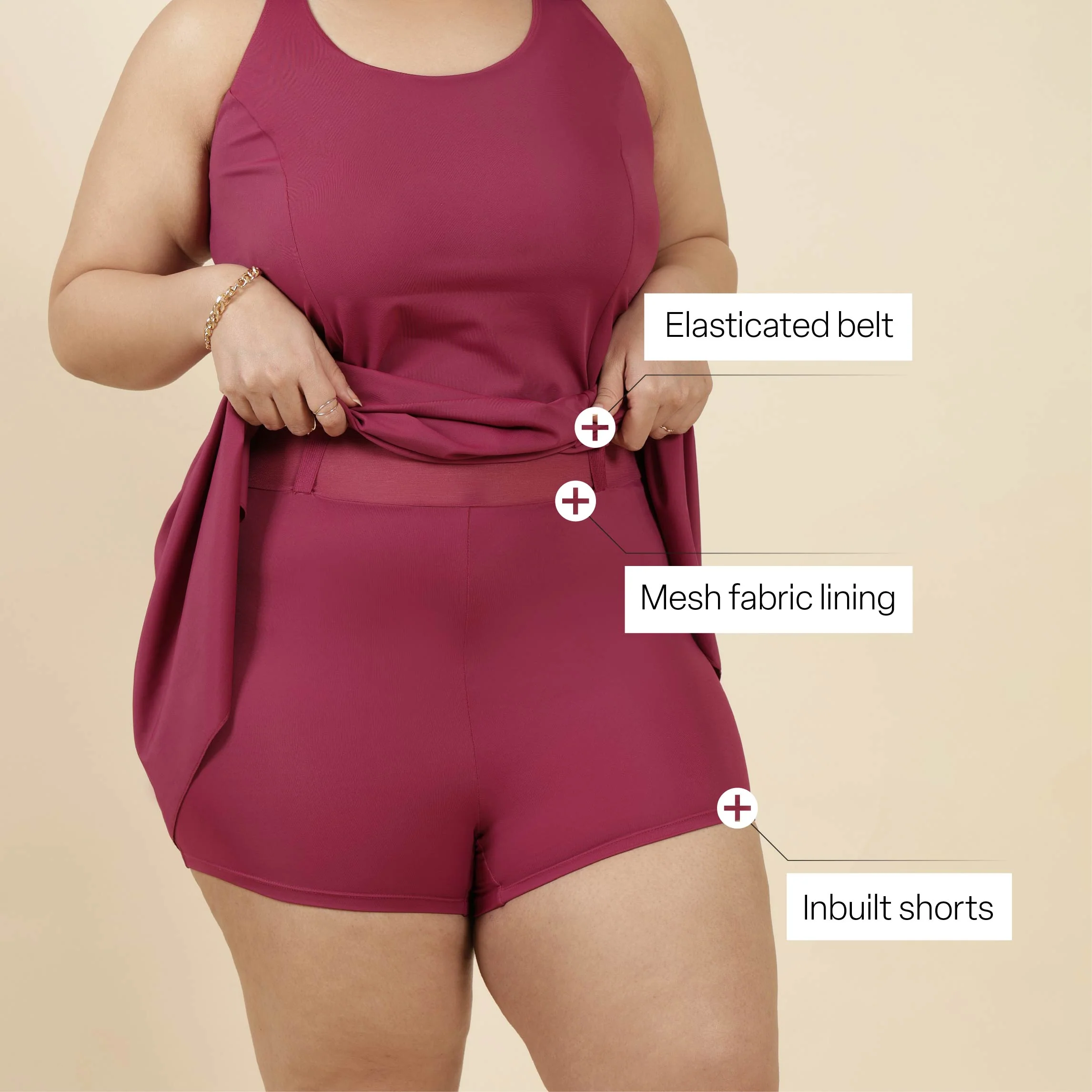 Bliss Swim Dress - Racerback - Image 42