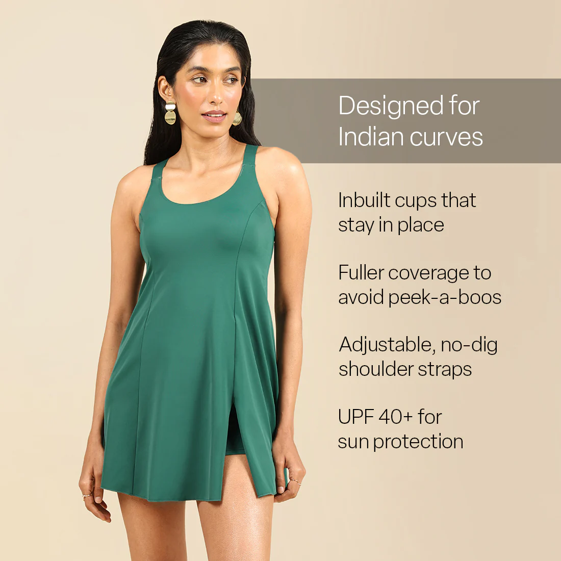 Bliss Swim Dress - Racerback - Image 53