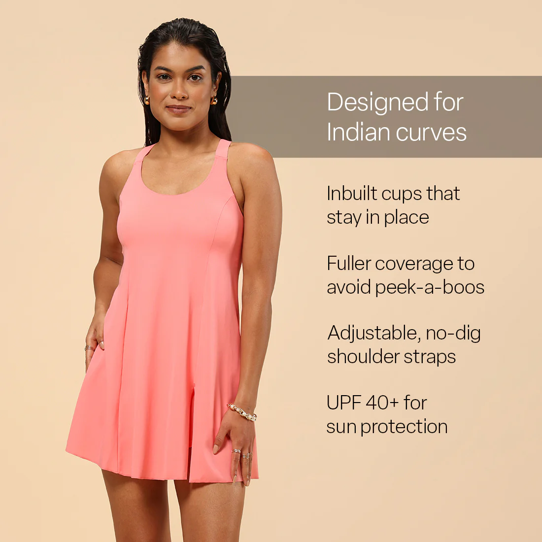 Bliss Swim Dress - Racerback - Image 91
