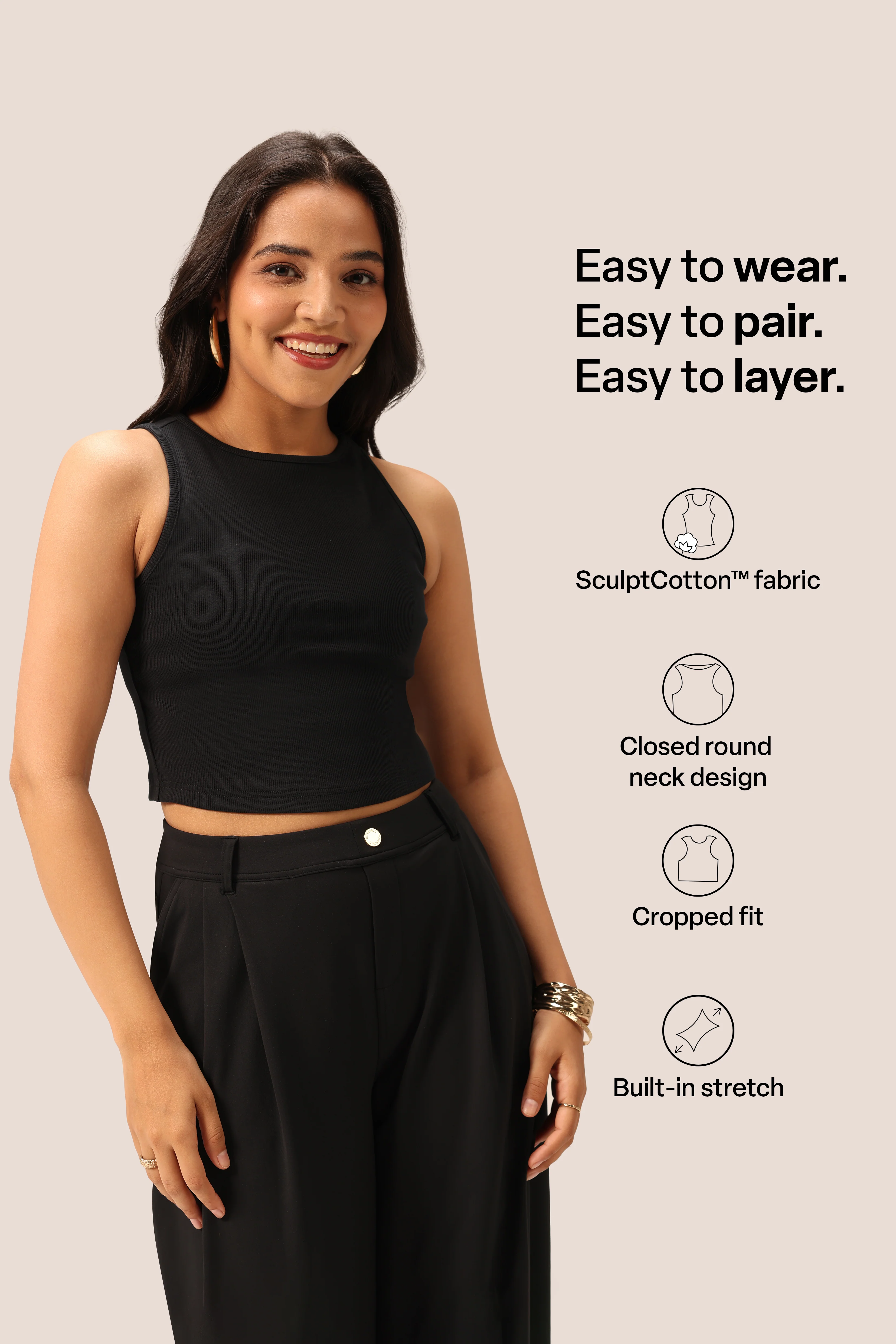 Blissentials Crop Tank - Image 3