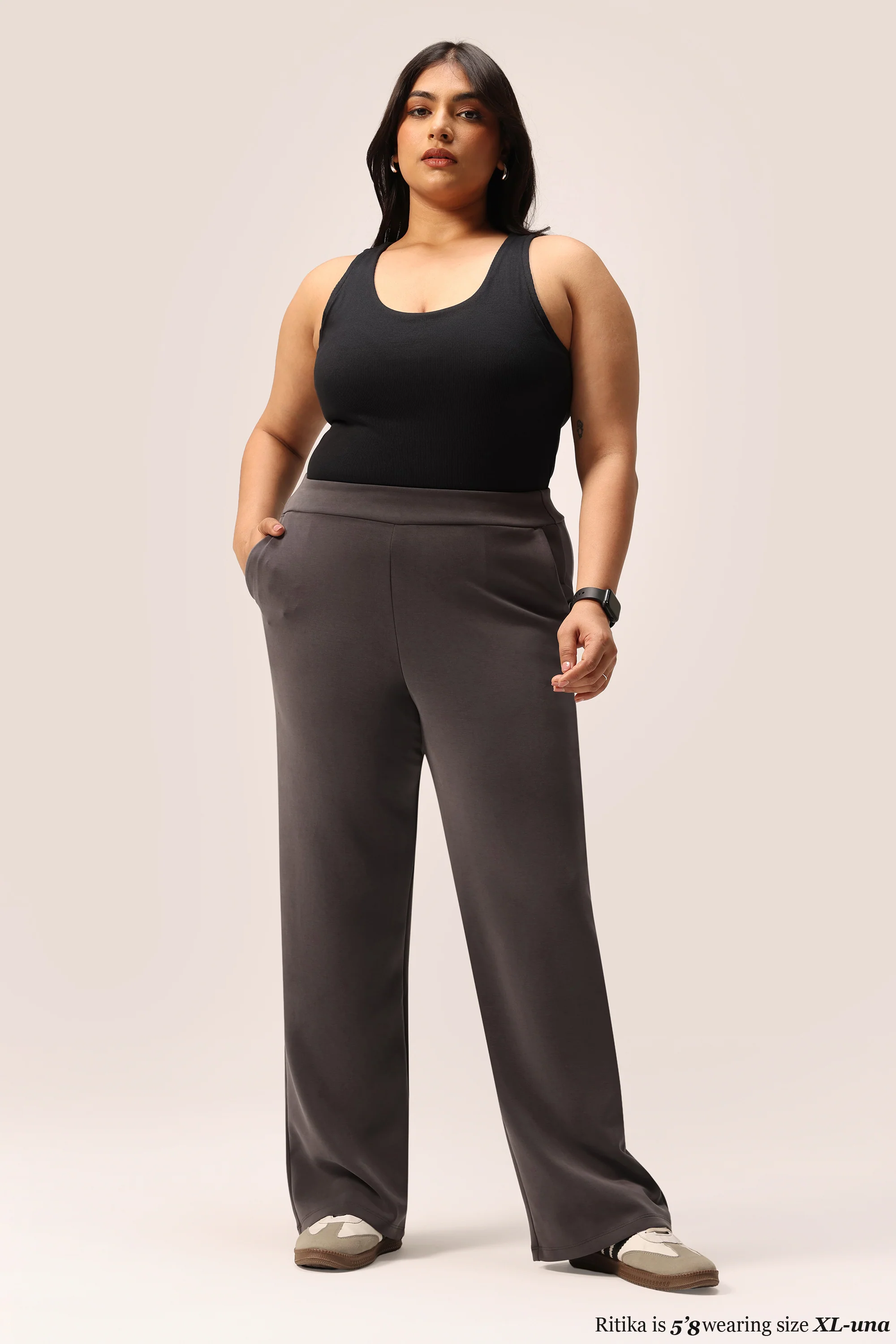 Blissentials Round Neck Built In Bra Top - Image 13
