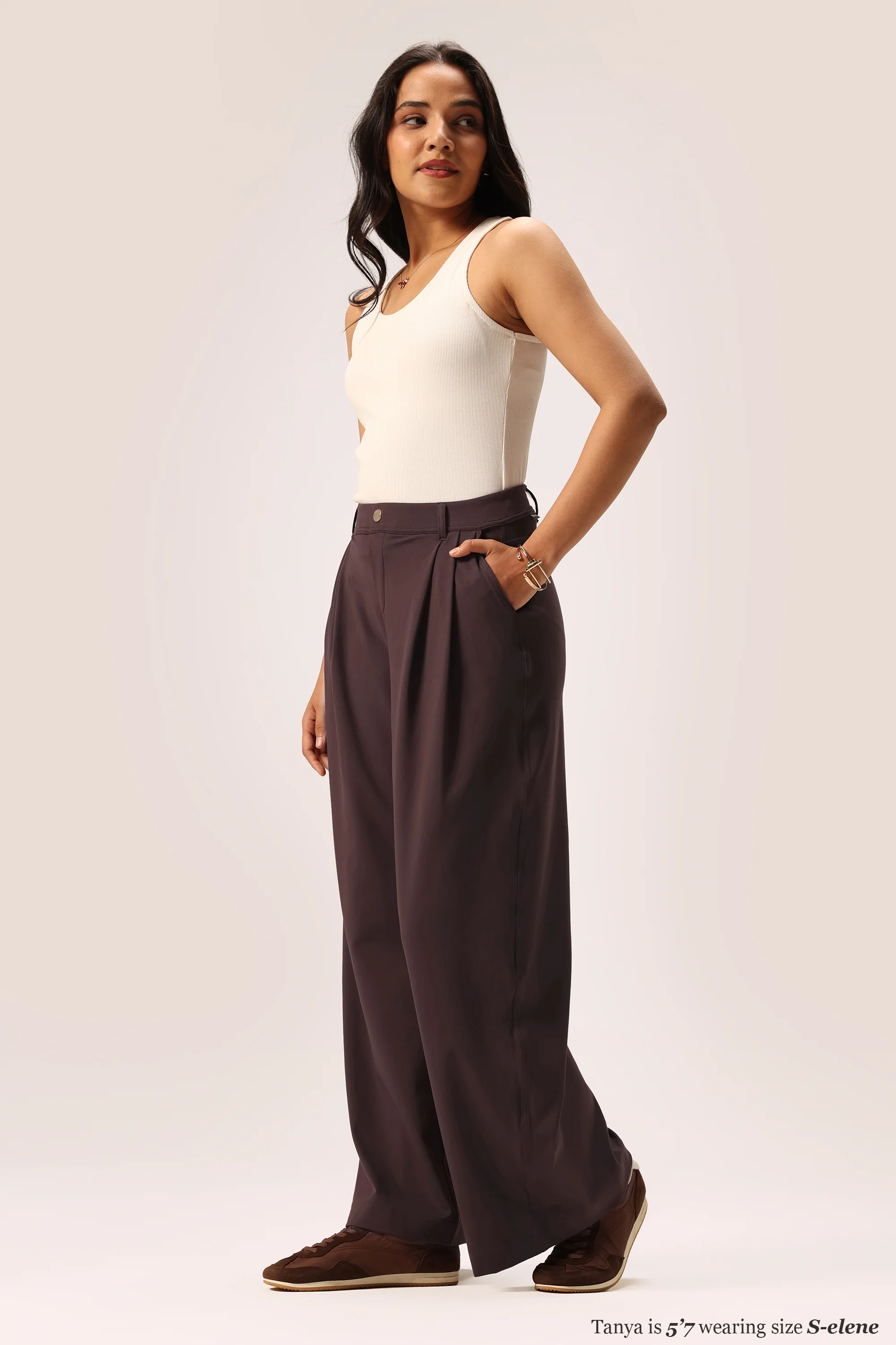 Blissentials Round Neck Built In Bra Top - Image 33