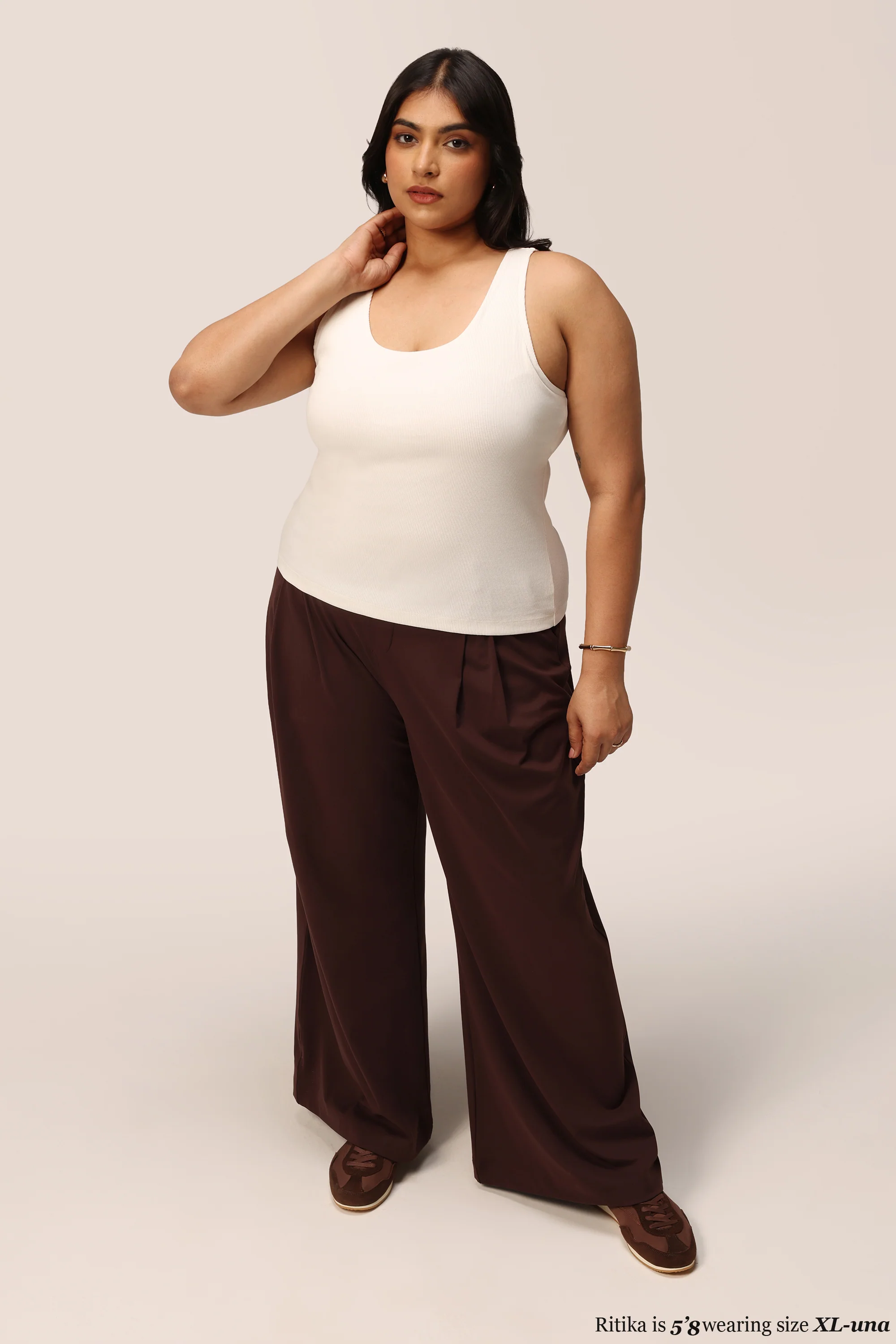 Blissentials Round Neck Built In Bra Top - Image 39