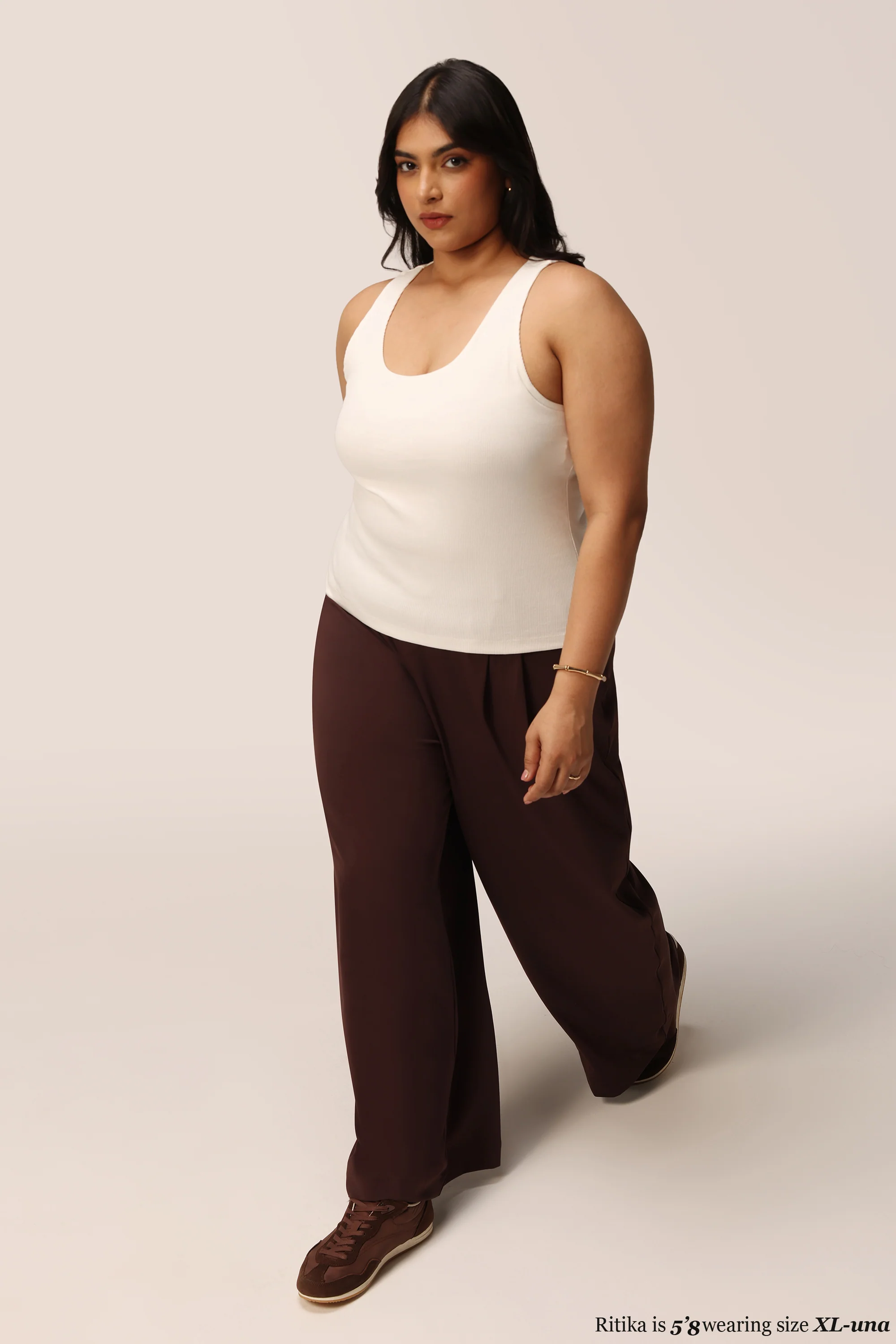 Blissentials Round Neck Built In Bra Top - Image 40