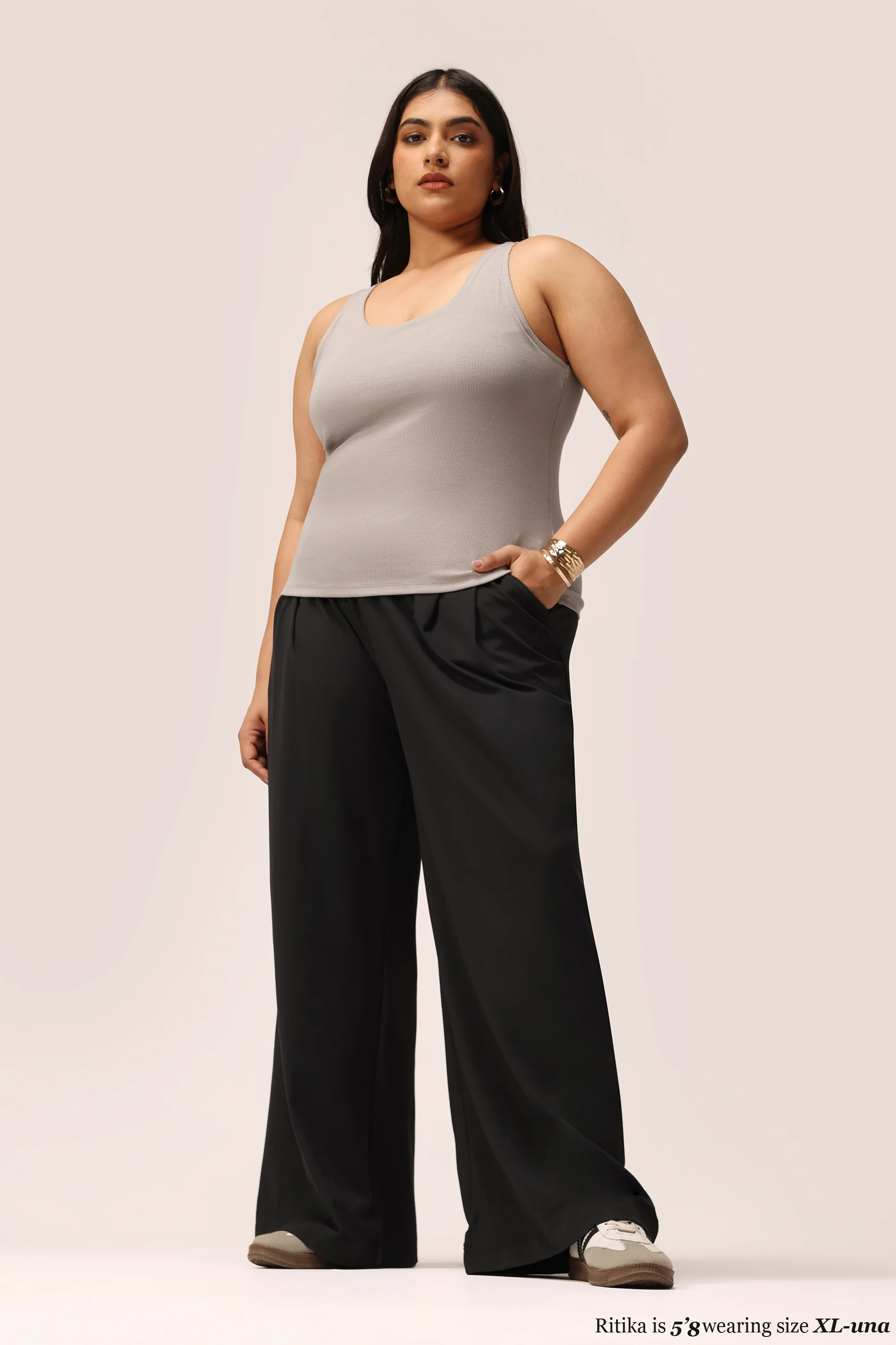 Blissentials Round Neck Built In Bra Top - Image 57