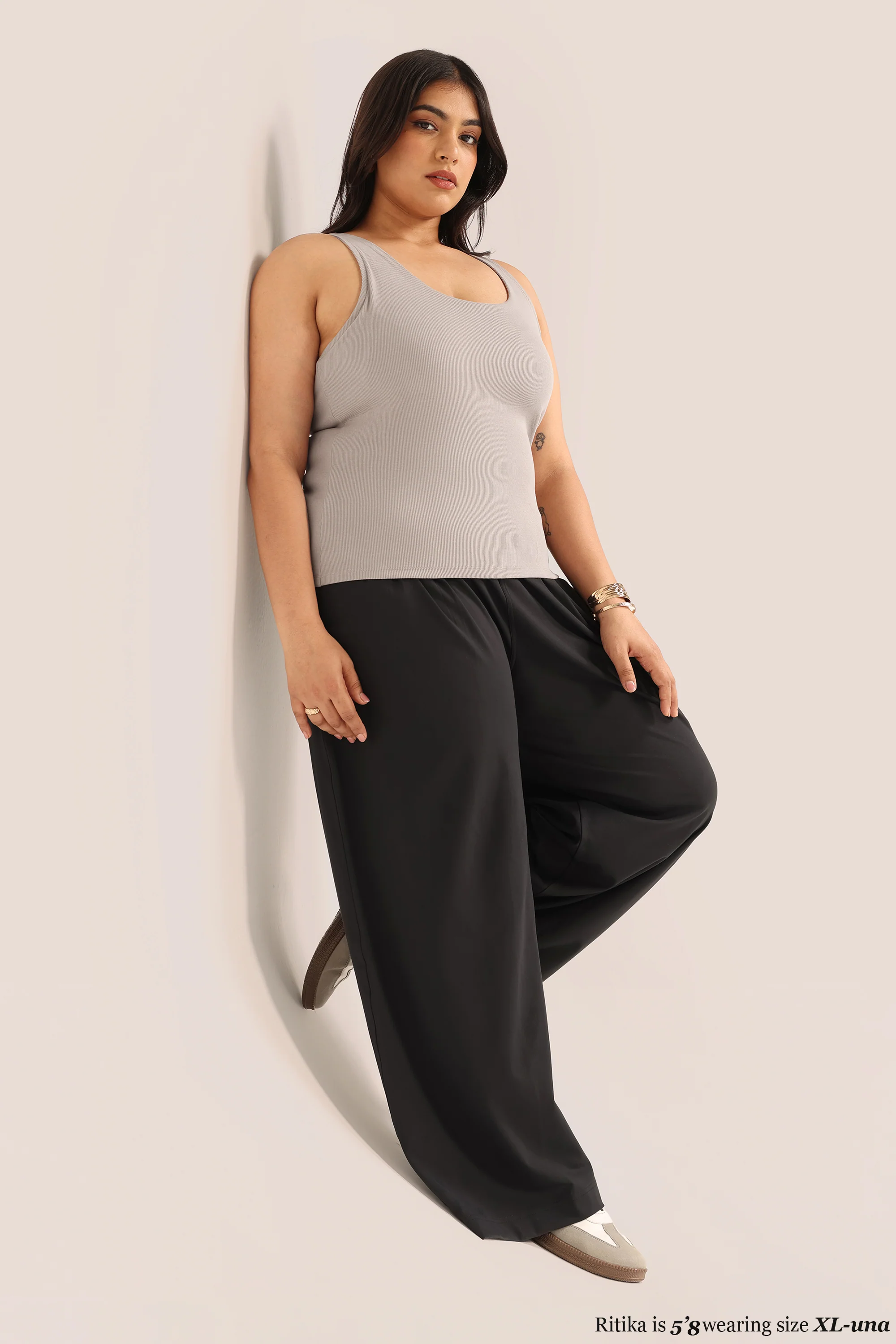Blissentials Round Neck Built In Bra Top - Image 58