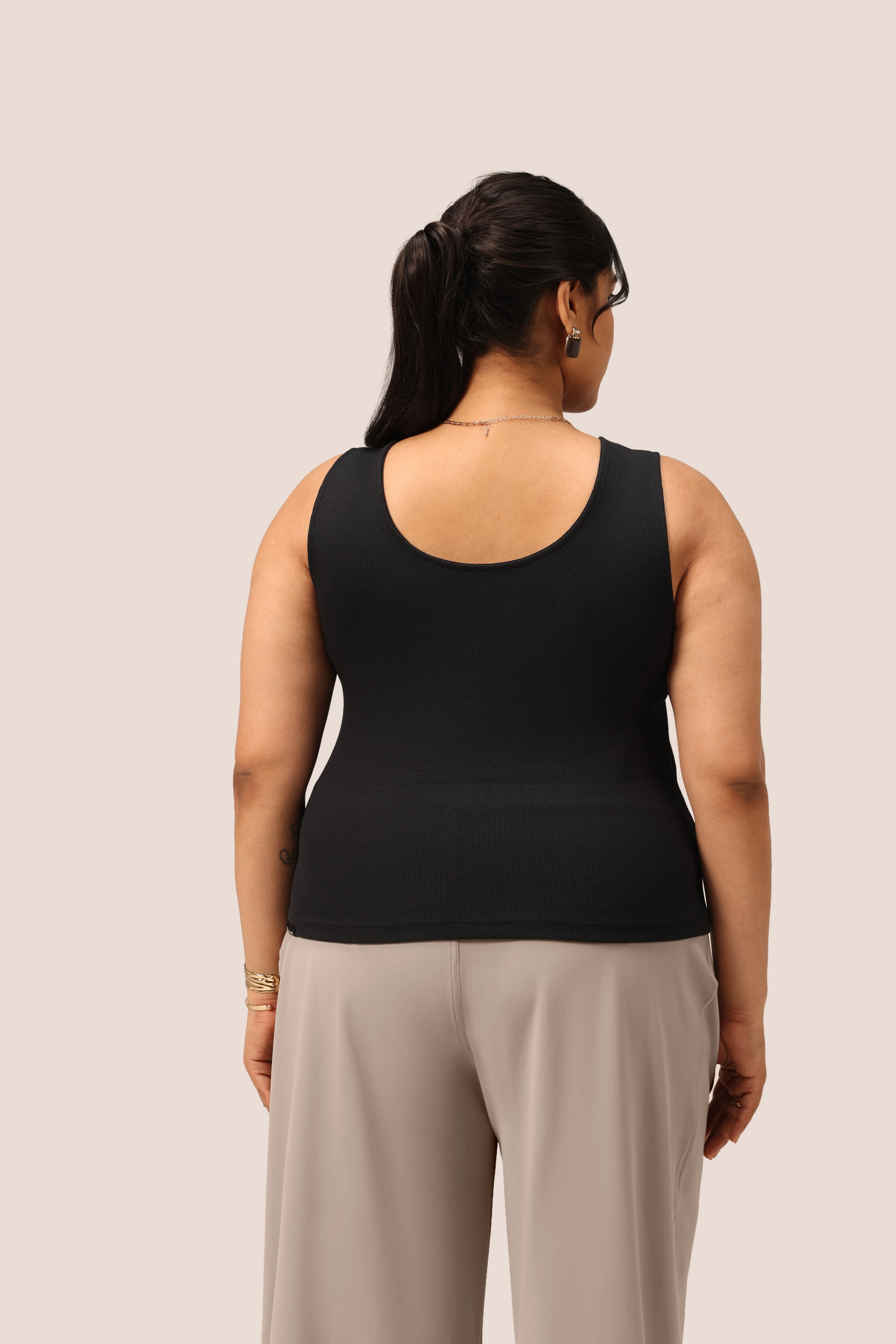 Blissentials Round Neck Henley Tank - Image 15