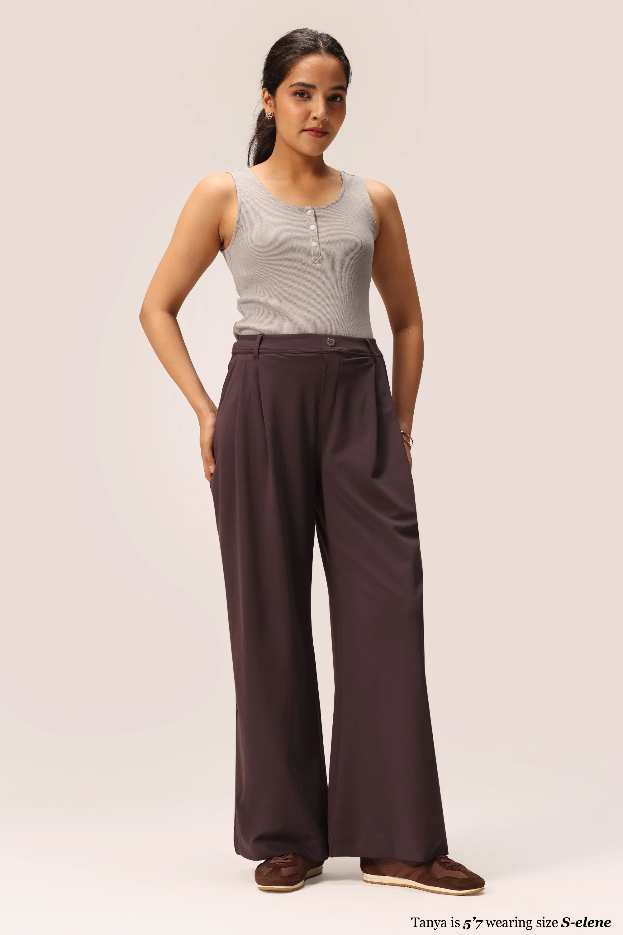 Blissentials Round Neck Henley Tank - Image 34