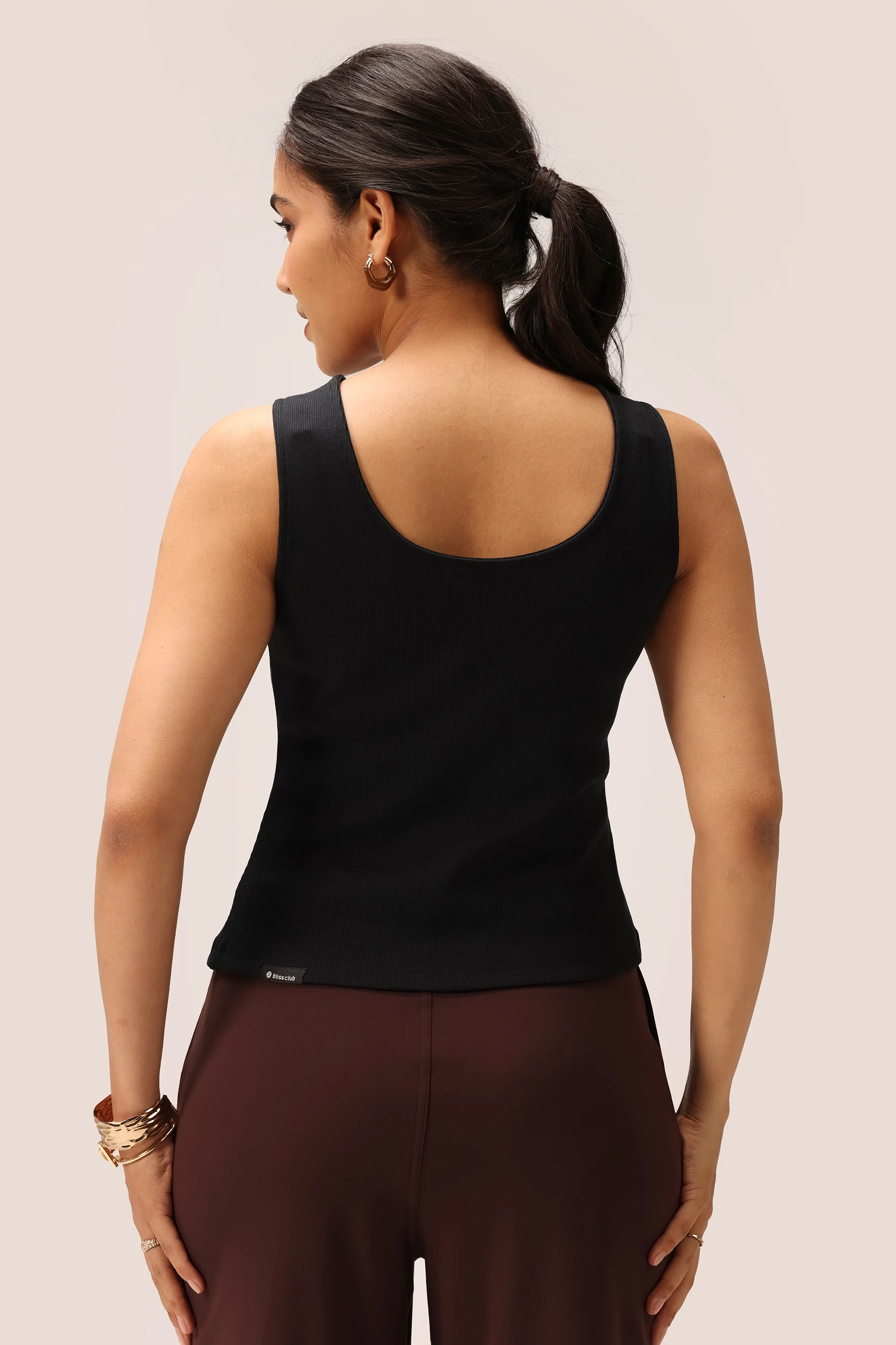 Blissentials Round Neck Henley Tank - Image 5