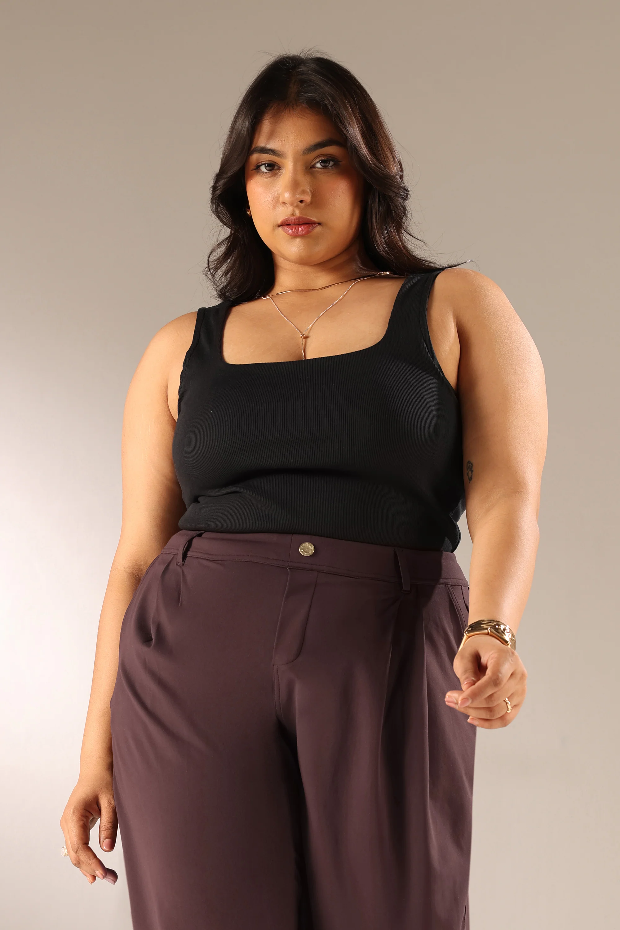Blissentials Square Neck Built In Bra Top - Image 11
