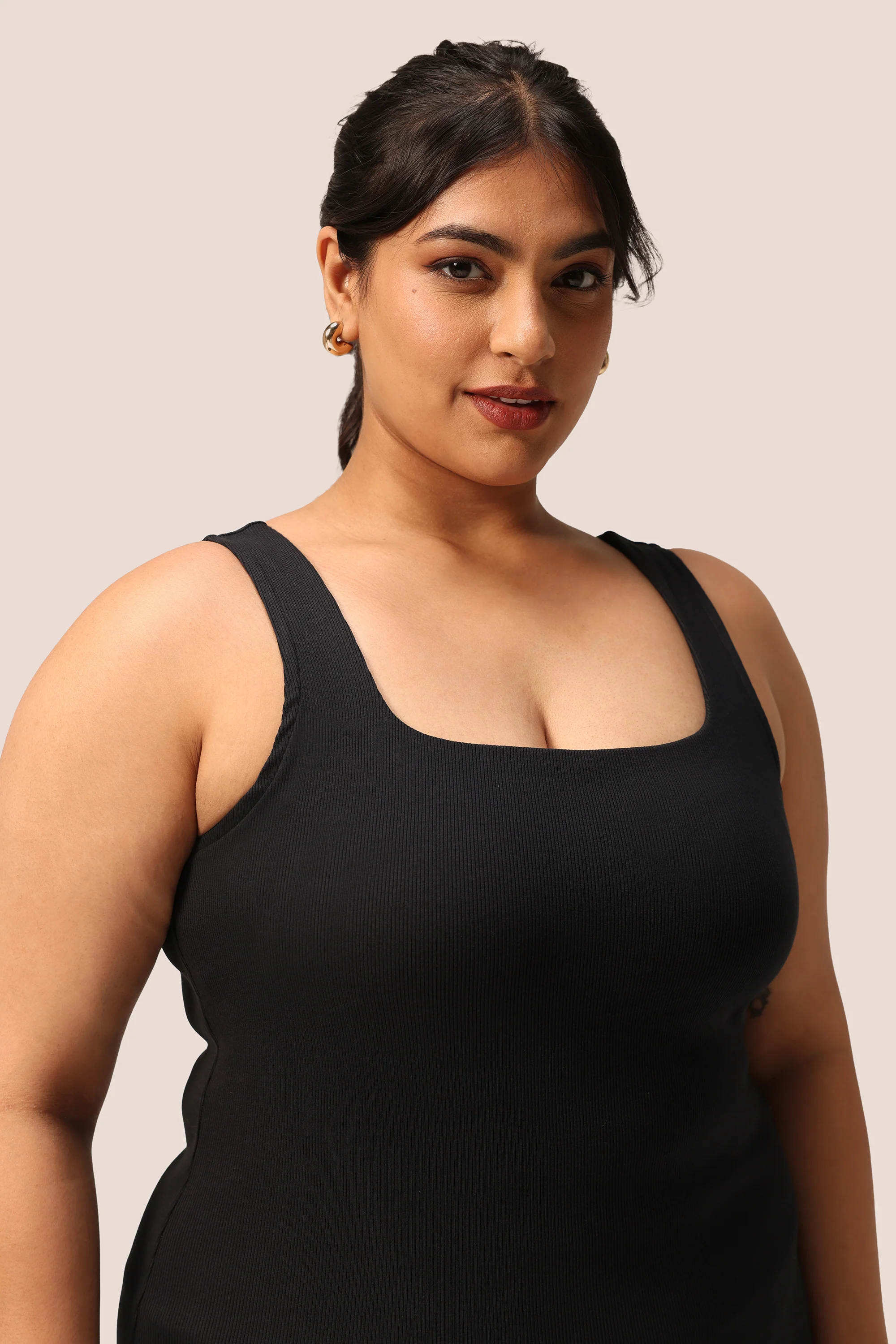 Blissentials Square Neck Built In Bra Top - Image 15