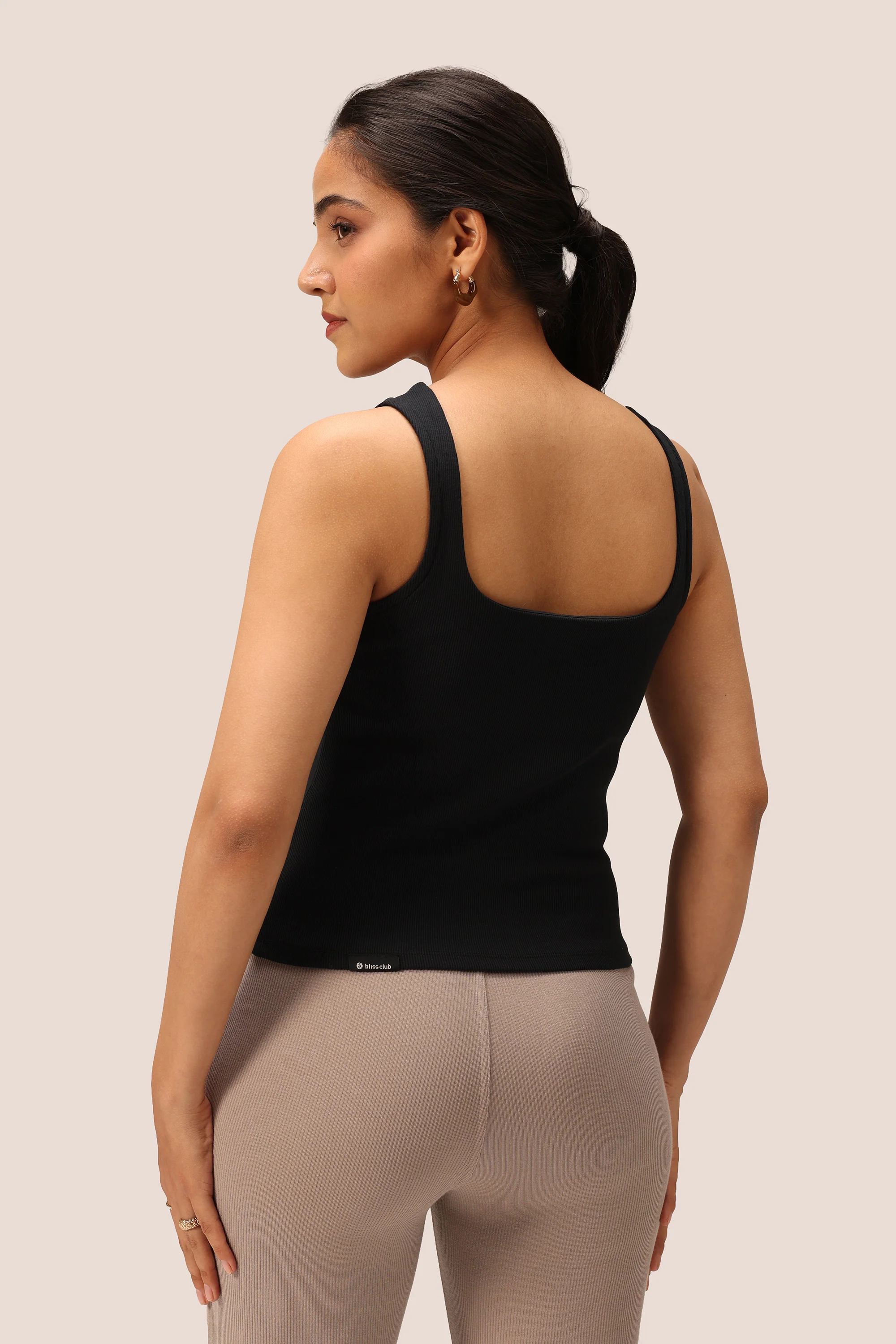 Blissentials Square Neck Built In Bra Top - Image 4