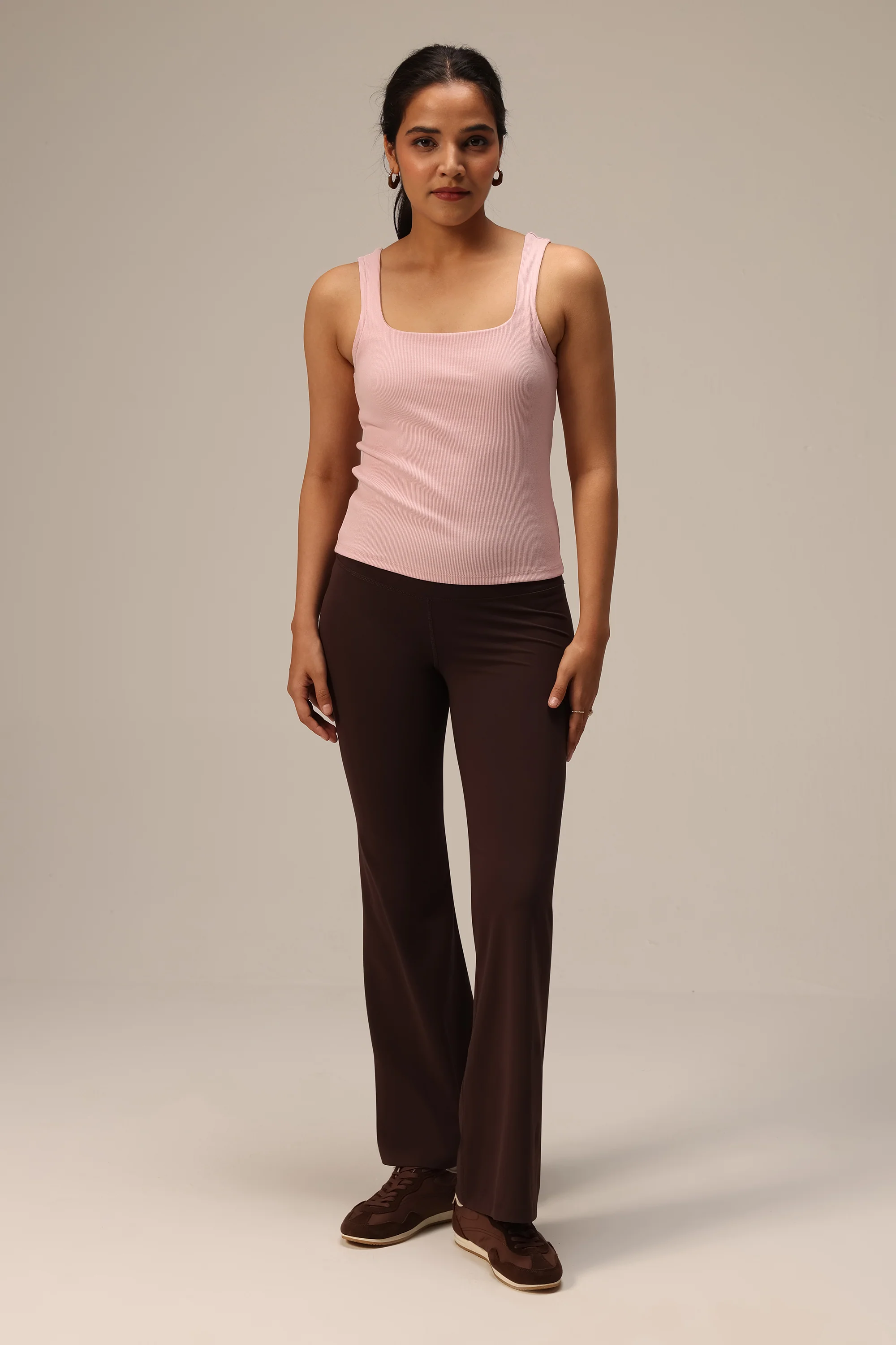 Blissentials Square Neck Built In Bra Top - Image 43