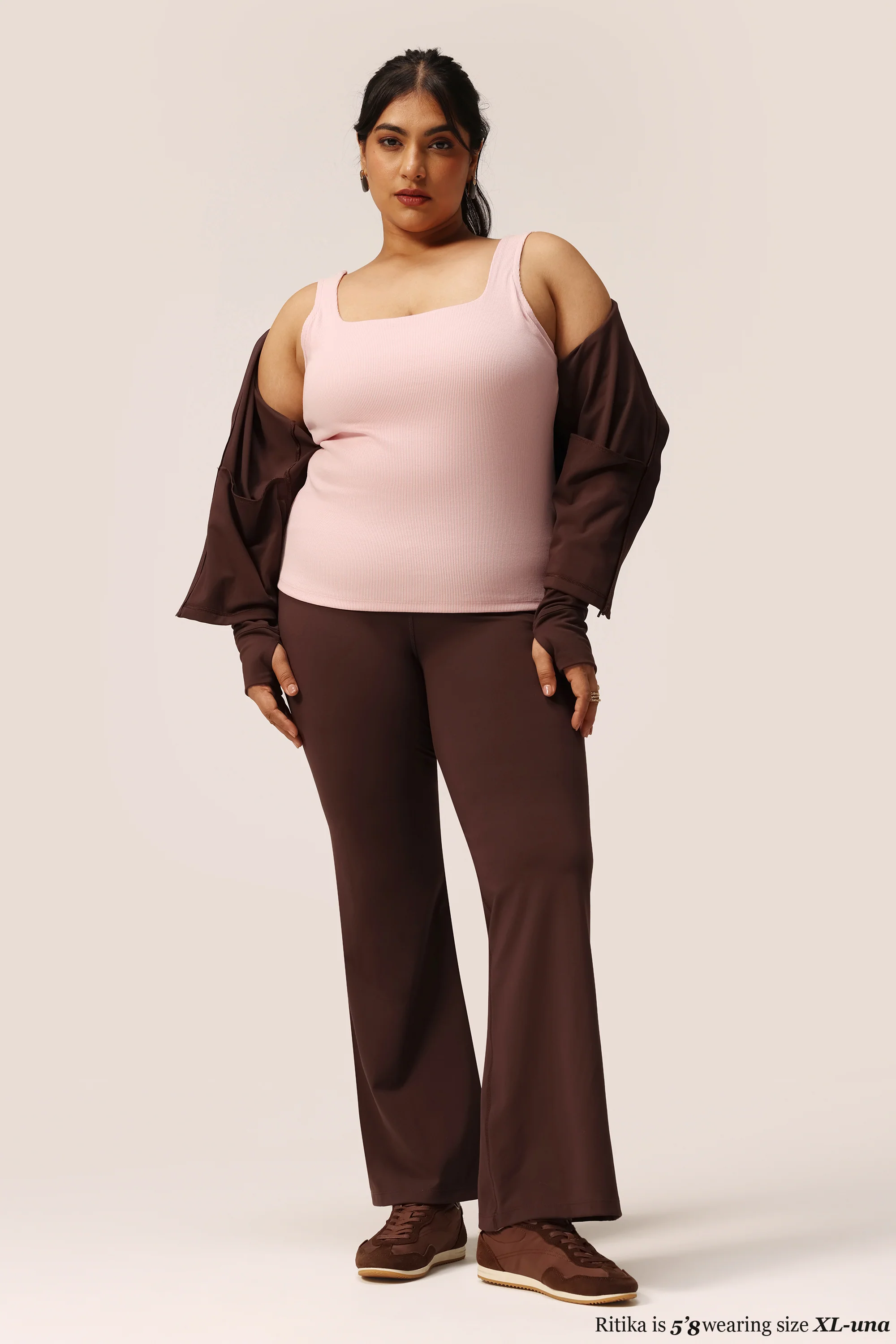 Blissentials Square Neck Built In Bra Top - Image 60