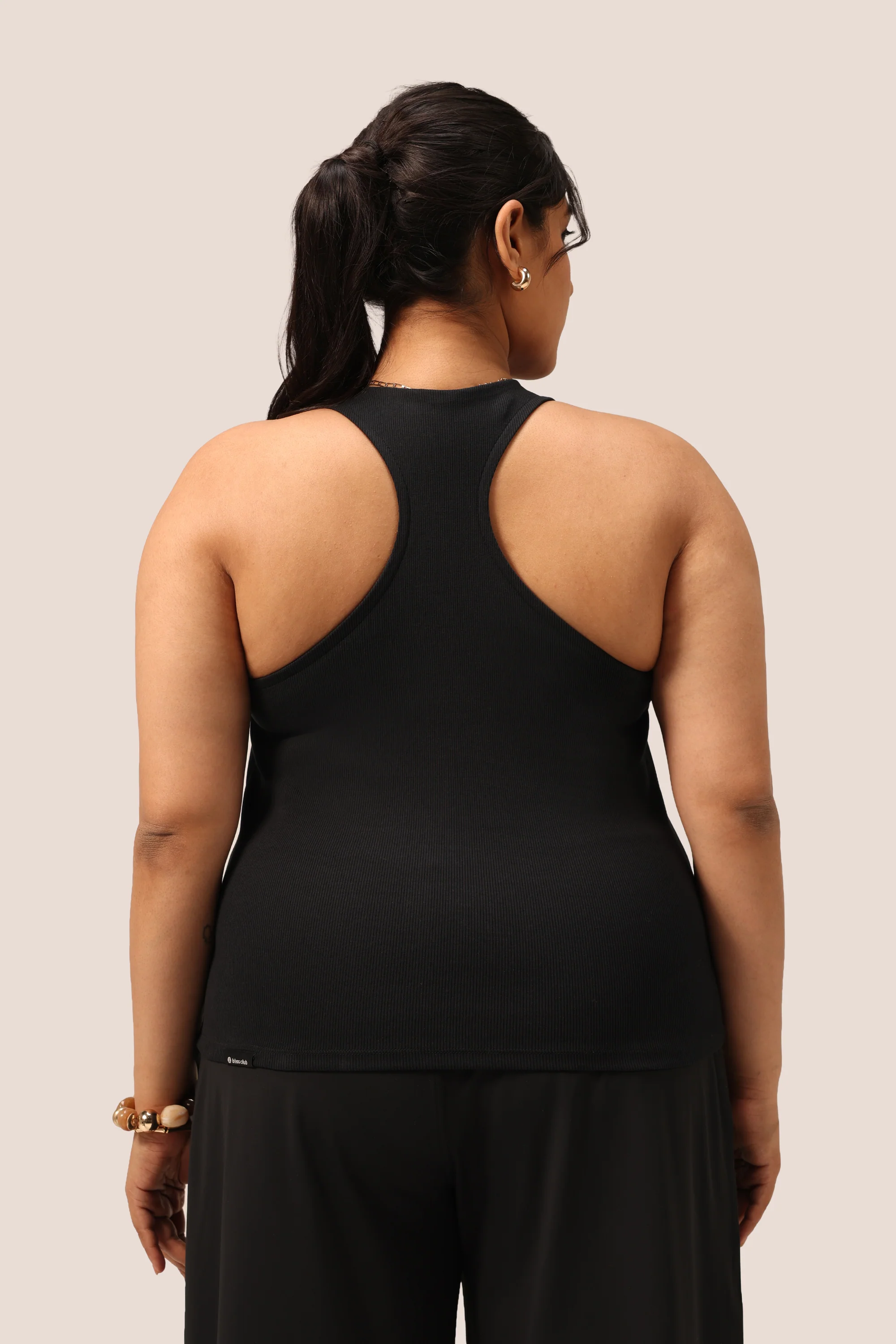 Blissentials V- Neck Racerback Built In Bra Top - Image 15