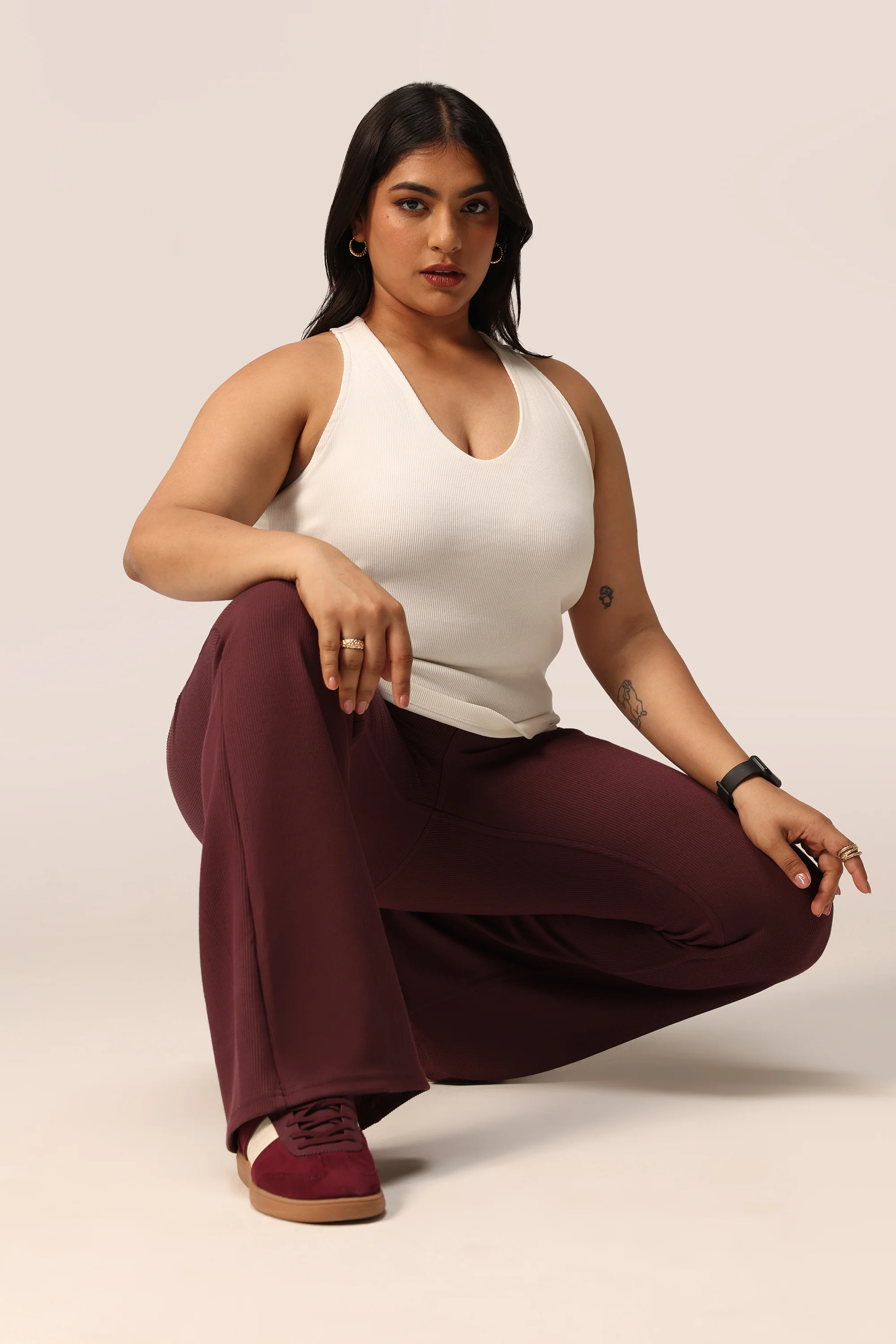 Blissentials V- Neck Racerback Built In Bra Top - Image 39