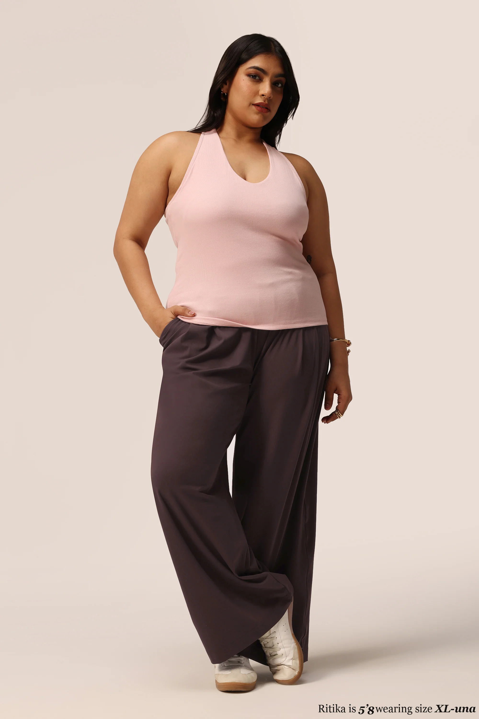 Blissentials V- Neck Racerback Built In Bra Top - Image 53