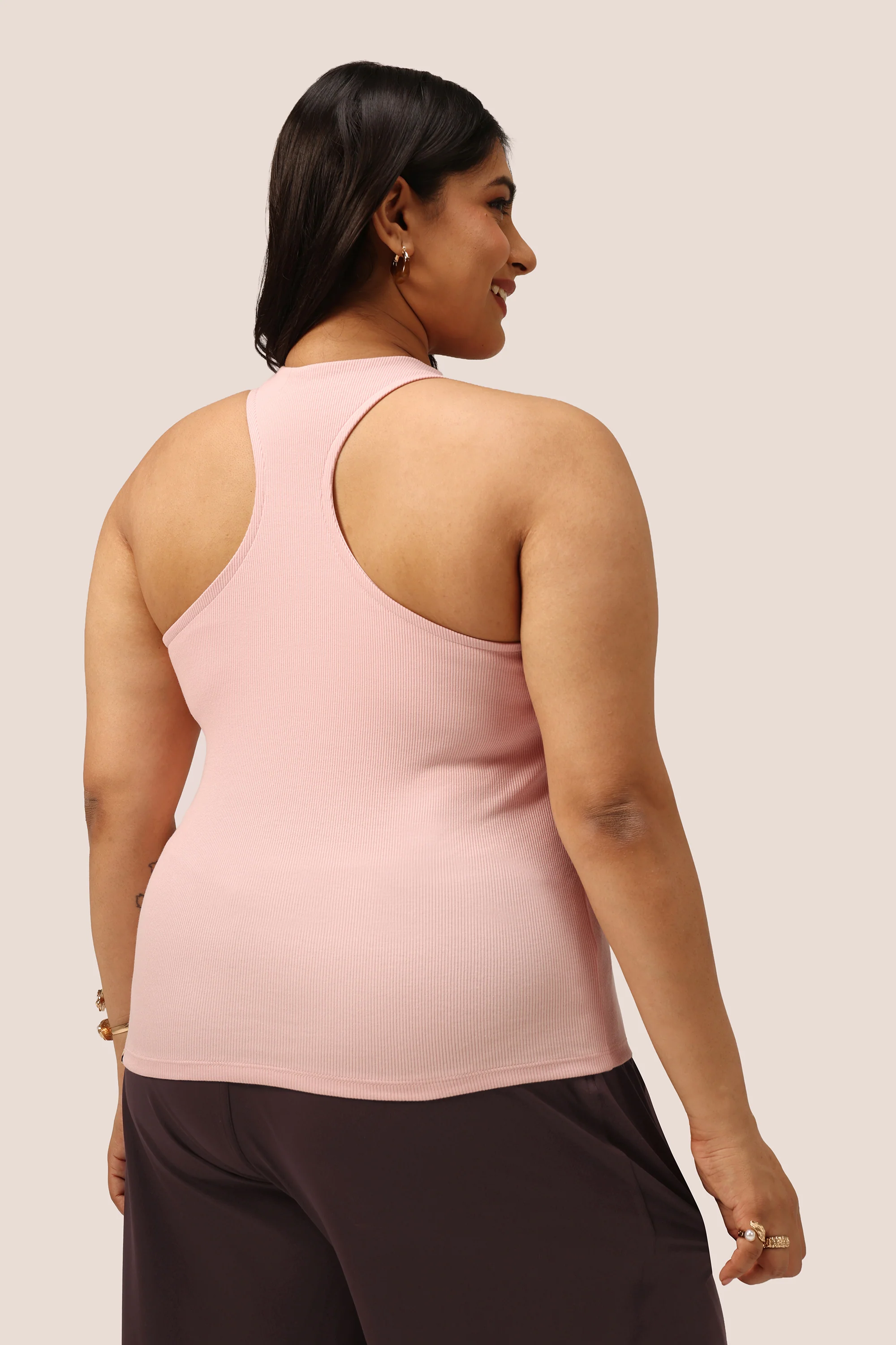 Blissentials V- Neck Racerback Built In Bra Top - Image 55