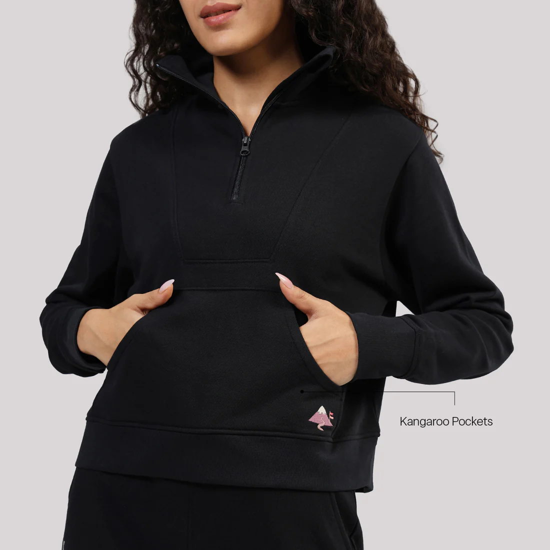BlissTerry™ Cotton Pullover with Zipper - Image 10