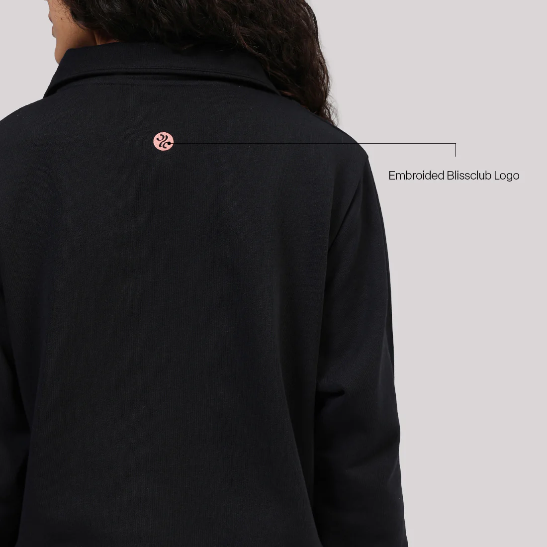 BlissTerry™ Cotton Pullover with Zipper - Image 11