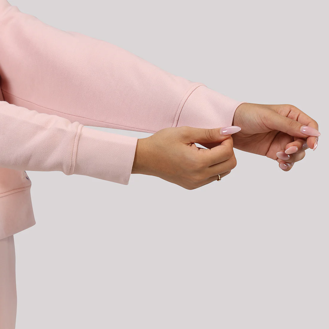 BlissTerry™ Cotton Pullover with Zipper - Image 110