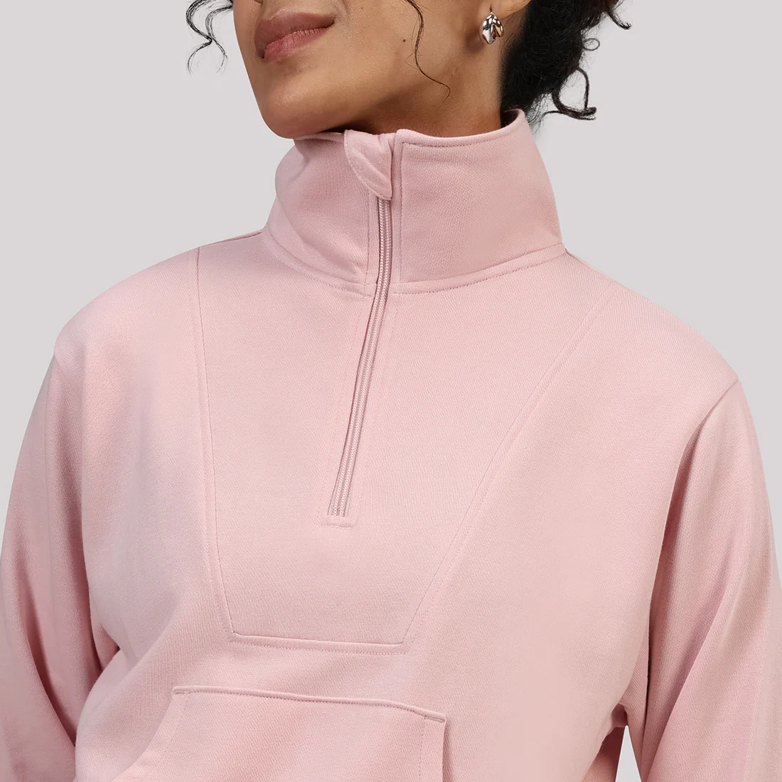 BlissTerry™ Cotton Pullover with Zipper - Image 116