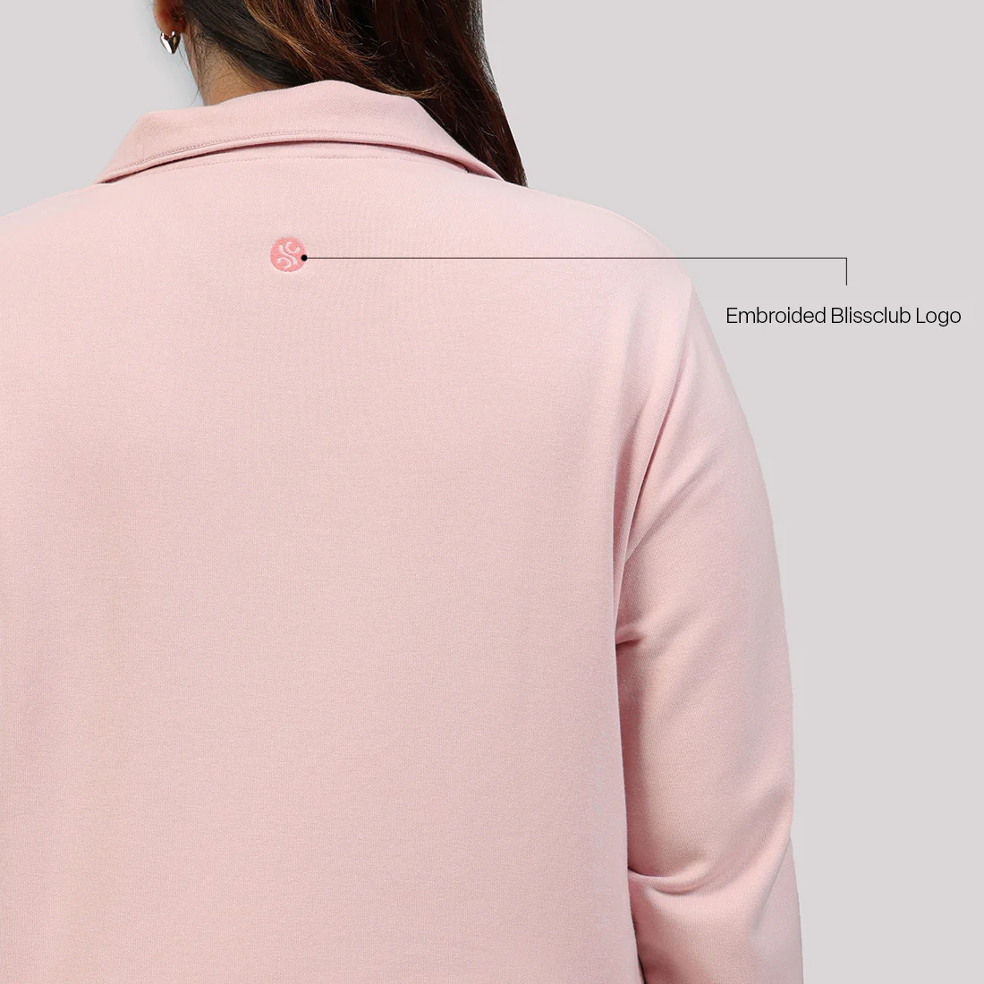 BlissTerry™ Cotton Pullover with Zipper - Image 128