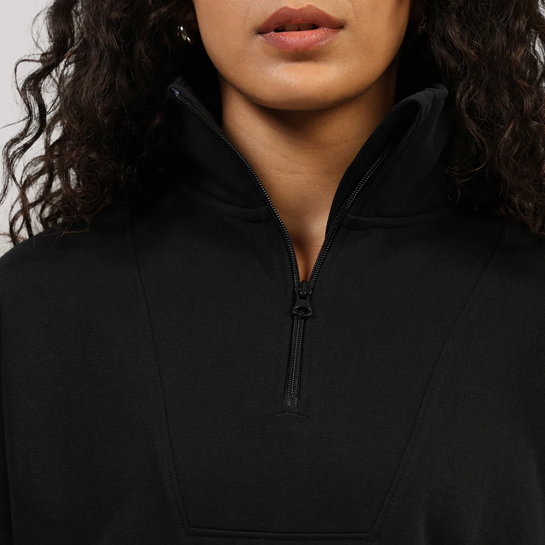 BlissTerry™ Cotton Pullover with Zipper - Image 13
