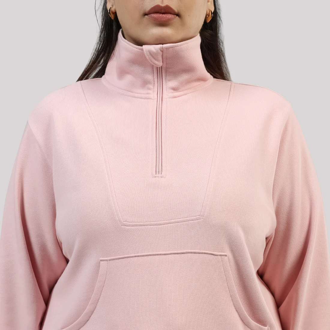 BlissTerry™ Cotton Pullover with Zipper - Image 130
