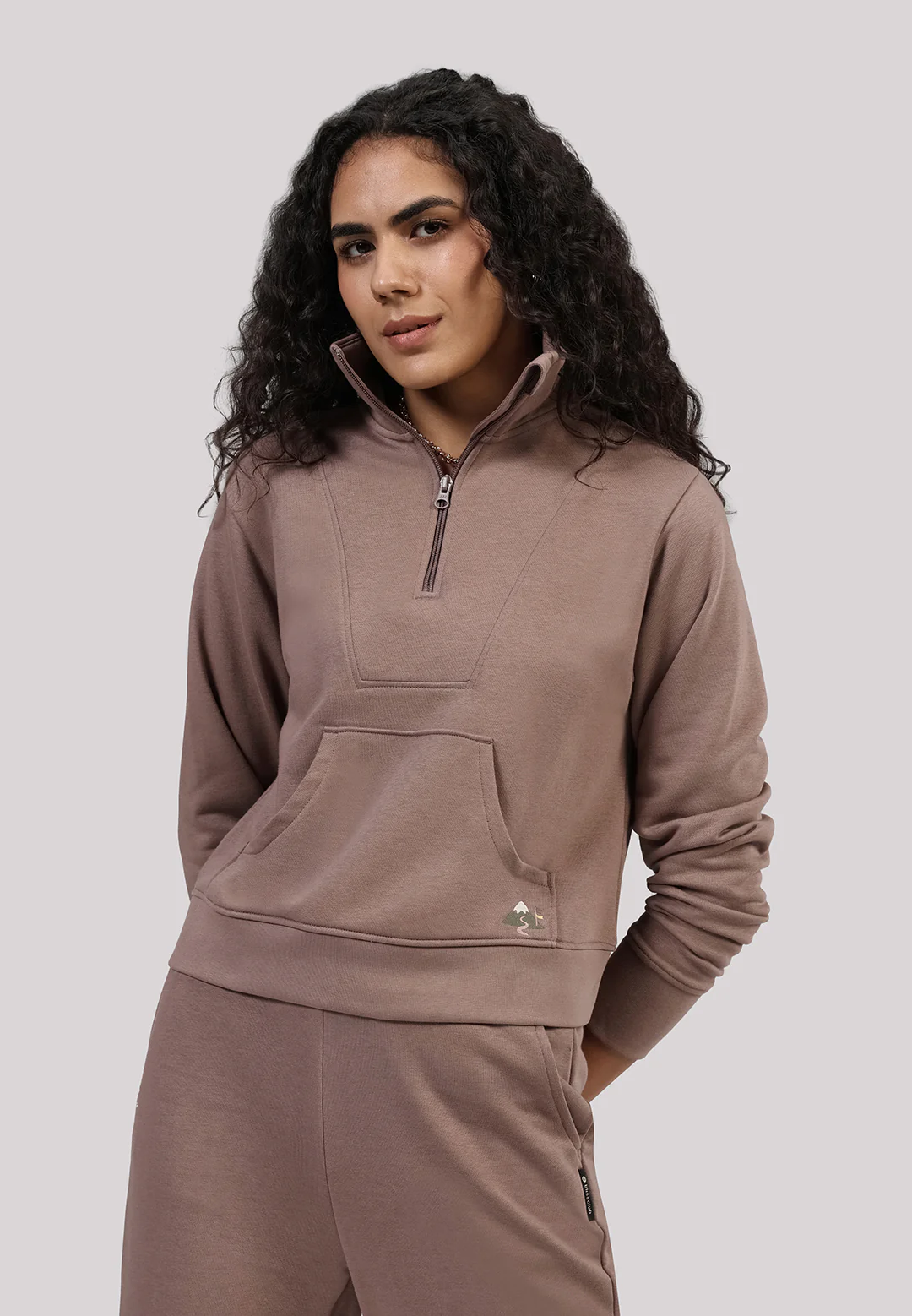 BlissTerry™ Cotton Pullover with Zipper - Image 135