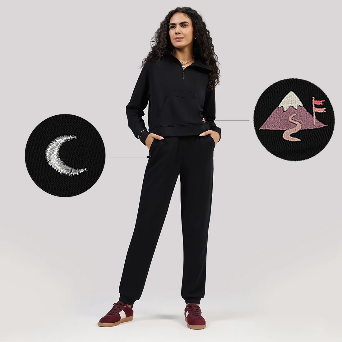 BlissTerry™ Cotton Pullover with Zipper - Image 143