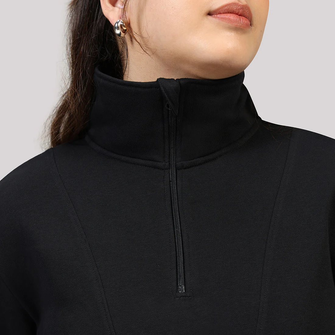 BlissTerry™ Cotton Pullover with Zipper - Image 35