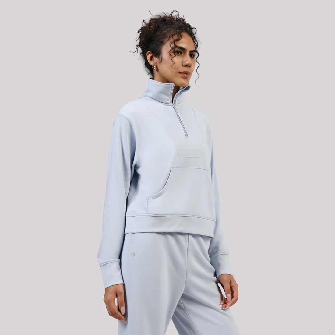 BlissTerry™ Cotton Pullover with Zipper - Image 40