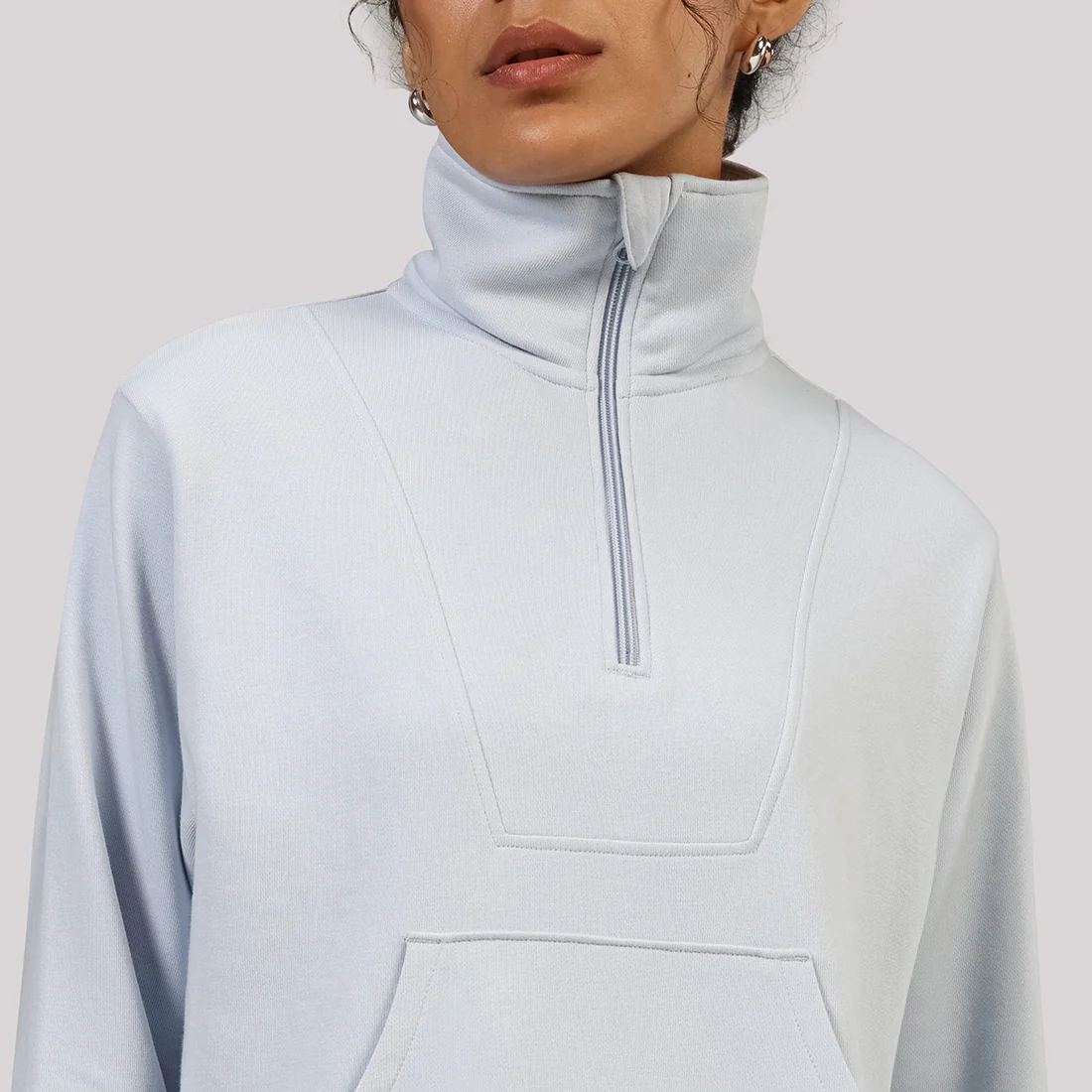 BlissTerry™ Cotton Pullover with Zipper - Image 49