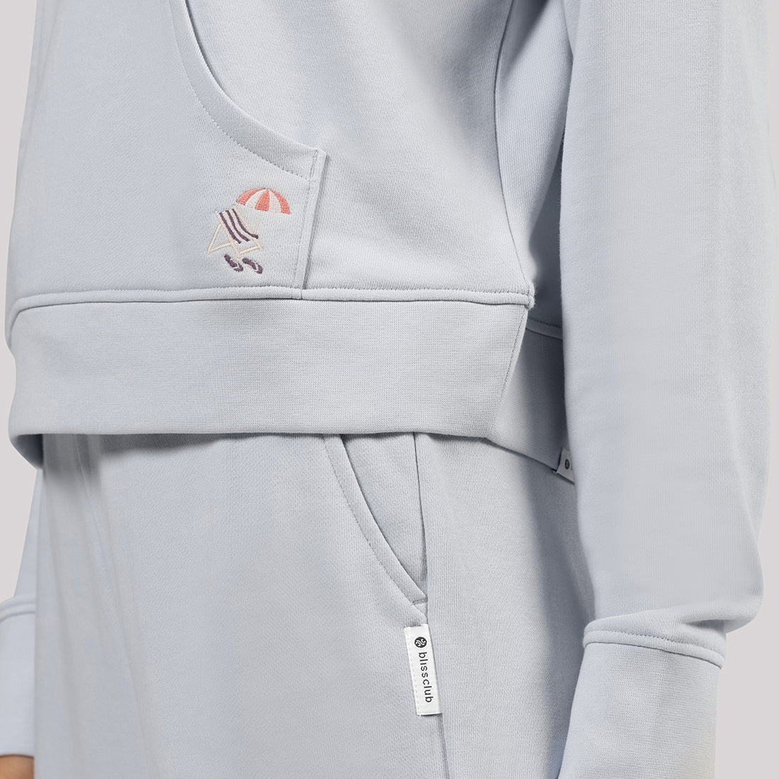 BlissTerry™ Cotton Pullover with Zipper - Image 52