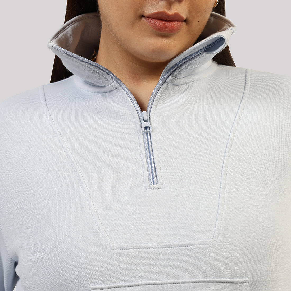 BlissTerry™ Cotton Pullover with Zipper - Image 66