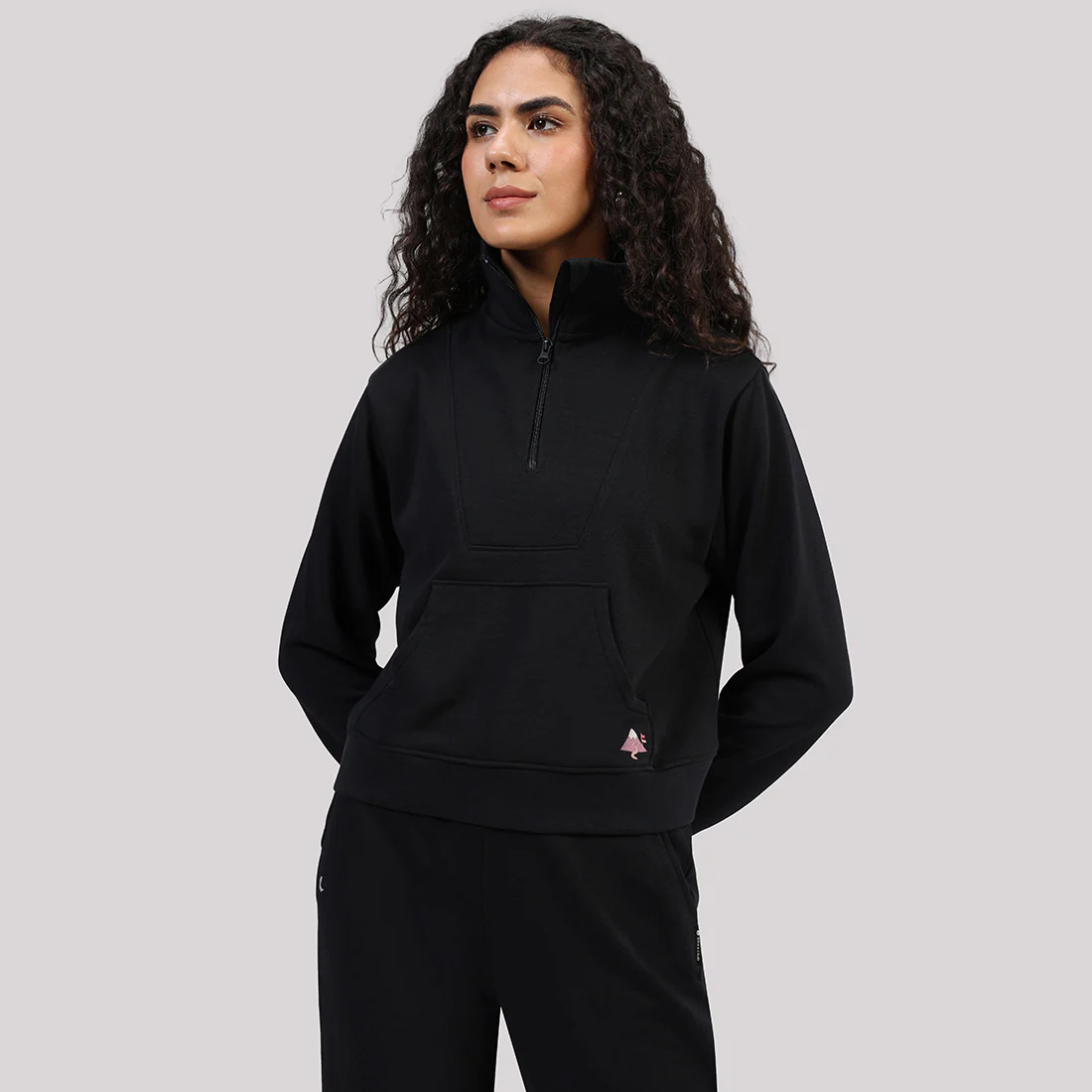 BlissTerry™ Cotton Pullover with Zipper - Image 7