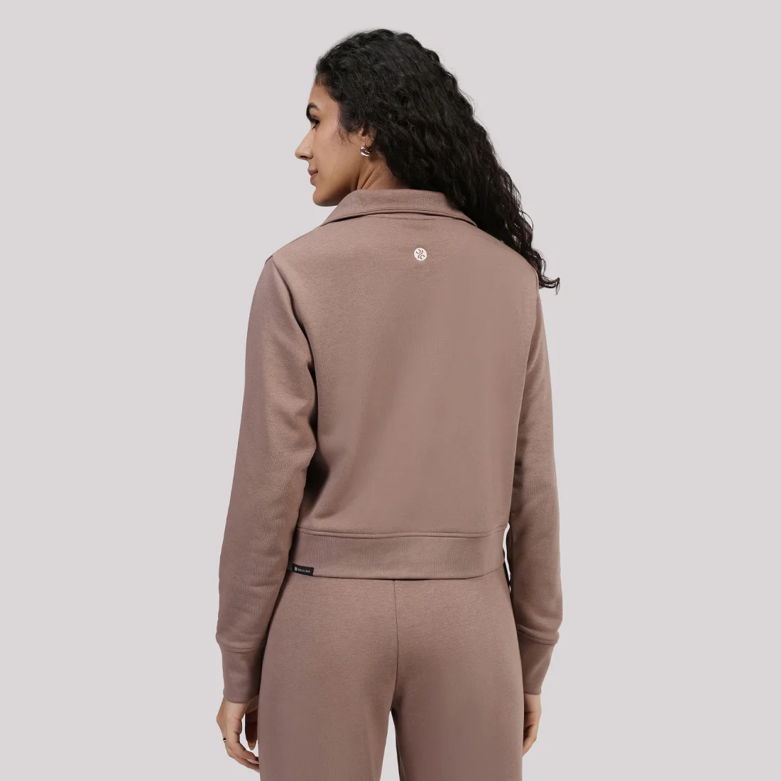 BlissTerry™ Cotton Pullover with Zipper - Image 73