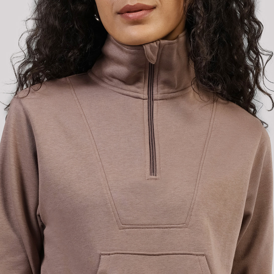 BlissTerry™ Cotton Pullover with Zipper - Image 82